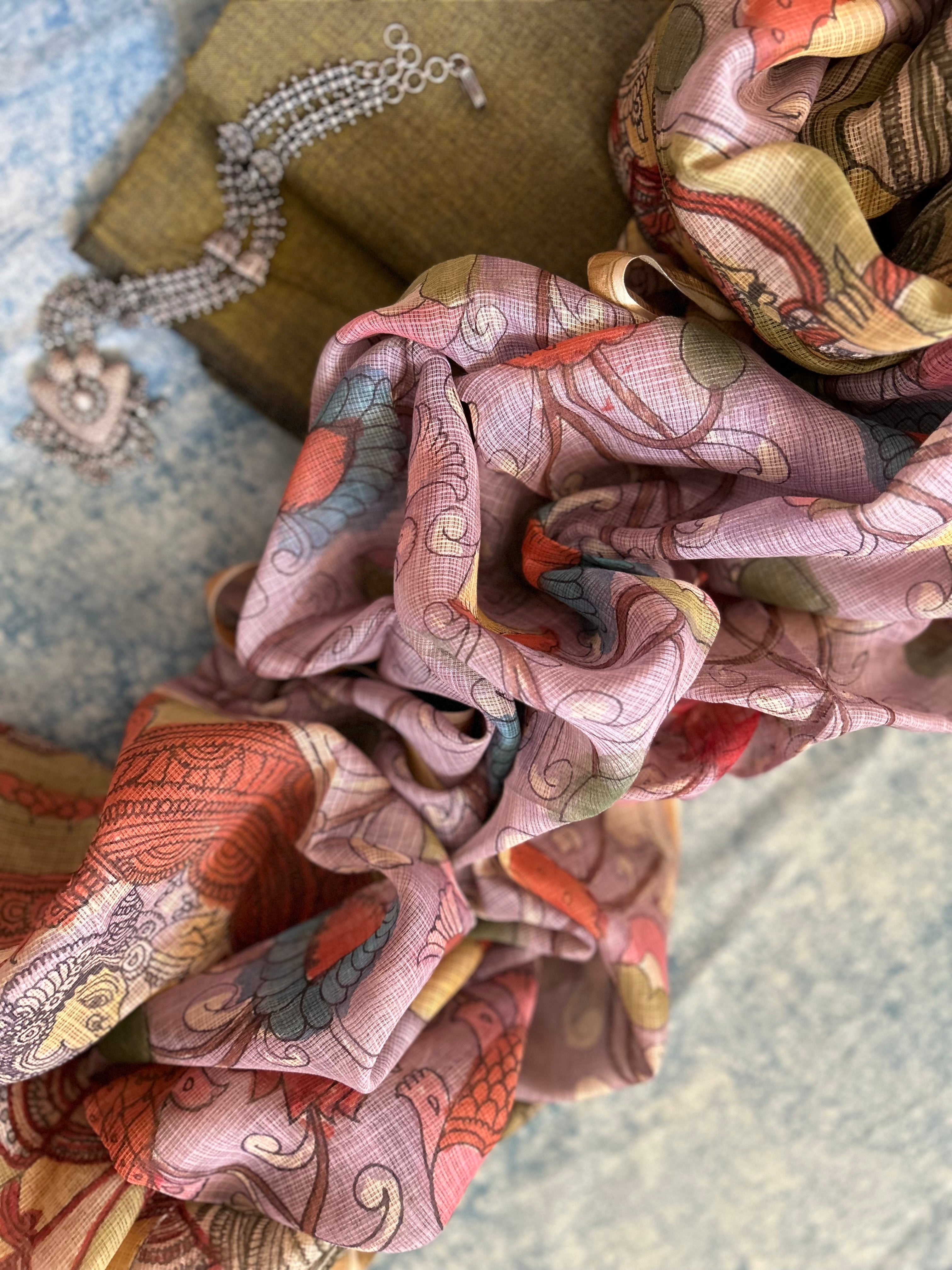 Handwoven Handcrafted Kalamkari Set