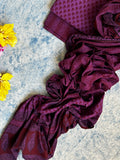 Natural Dyed Bagh Block Print Cotton Suit