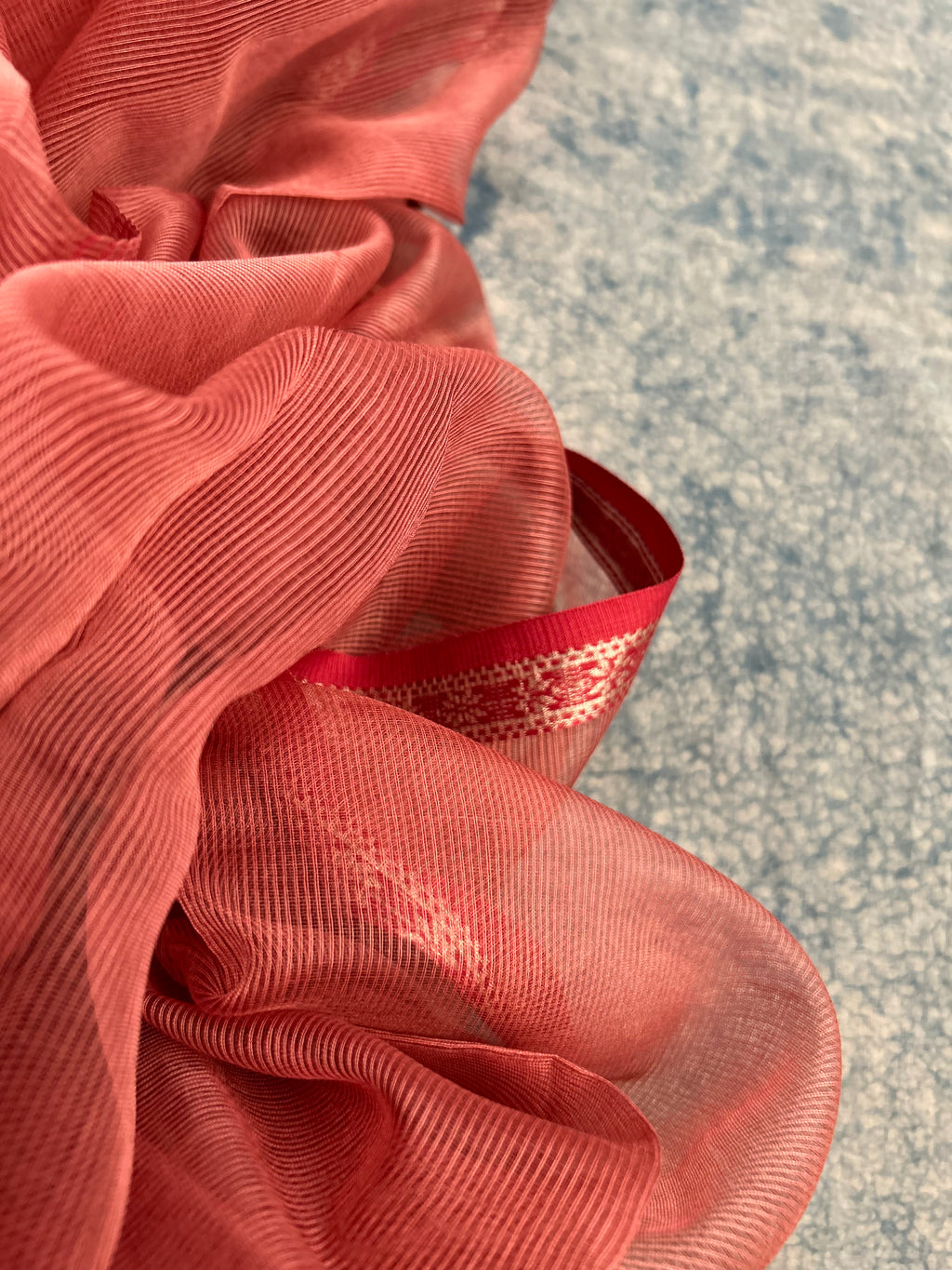 Handwoven Maheshwari Kurta Dupatta Set