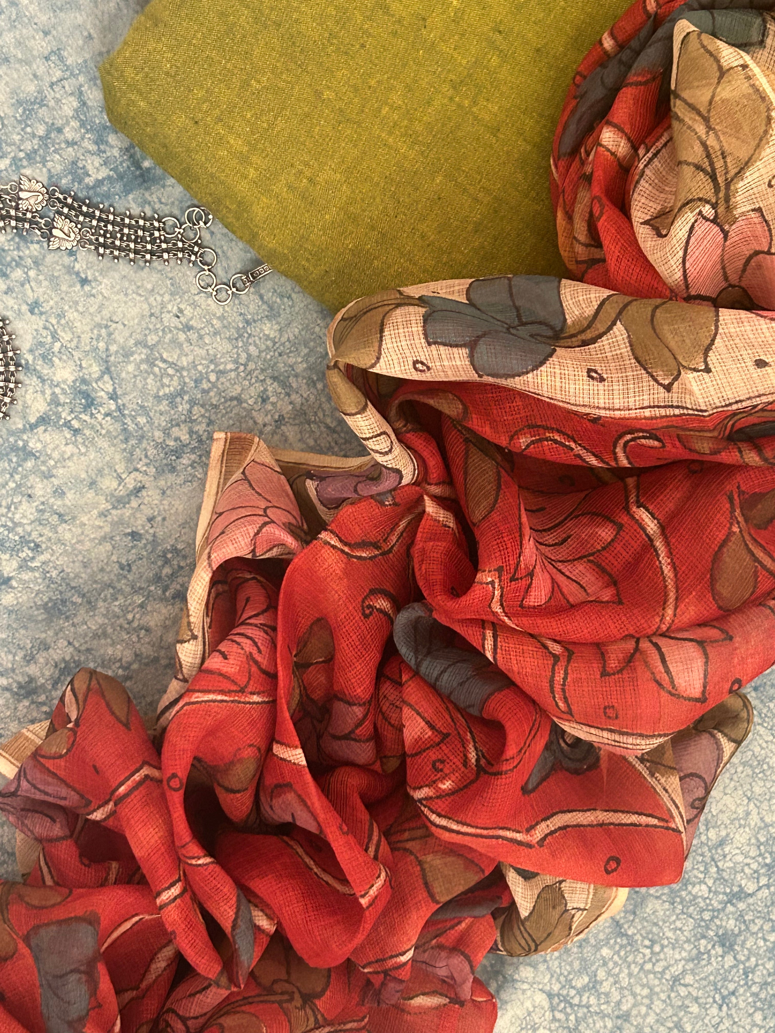 Handwoven Handcrafted Kalamkari Set