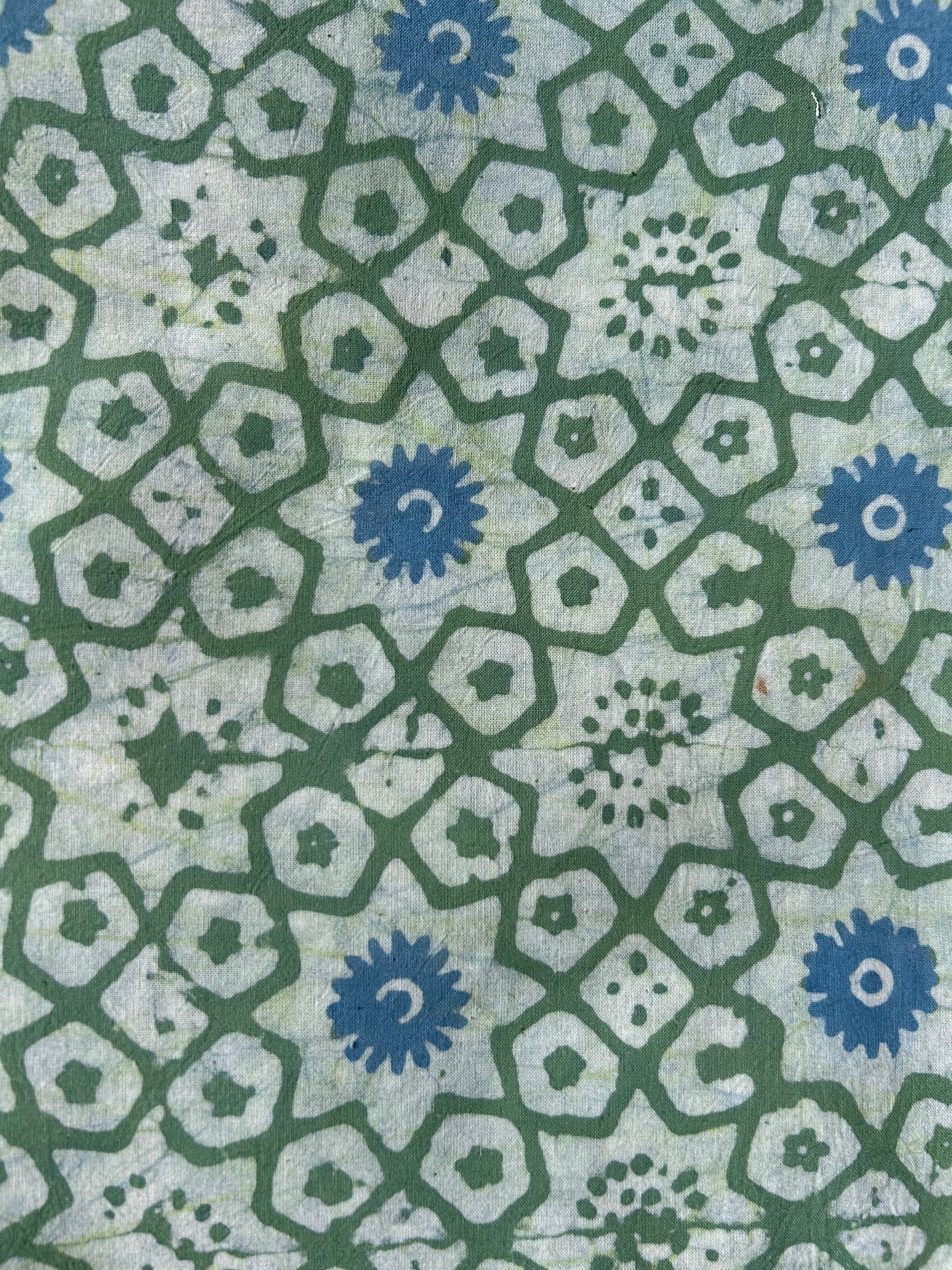 Handblock Batik Cotton Suit