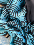 Handblock Batik Cotton Chanderi Suit