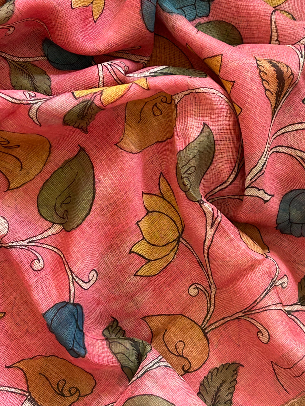 Heena - Handwoven Handpainted Kalamkari Set