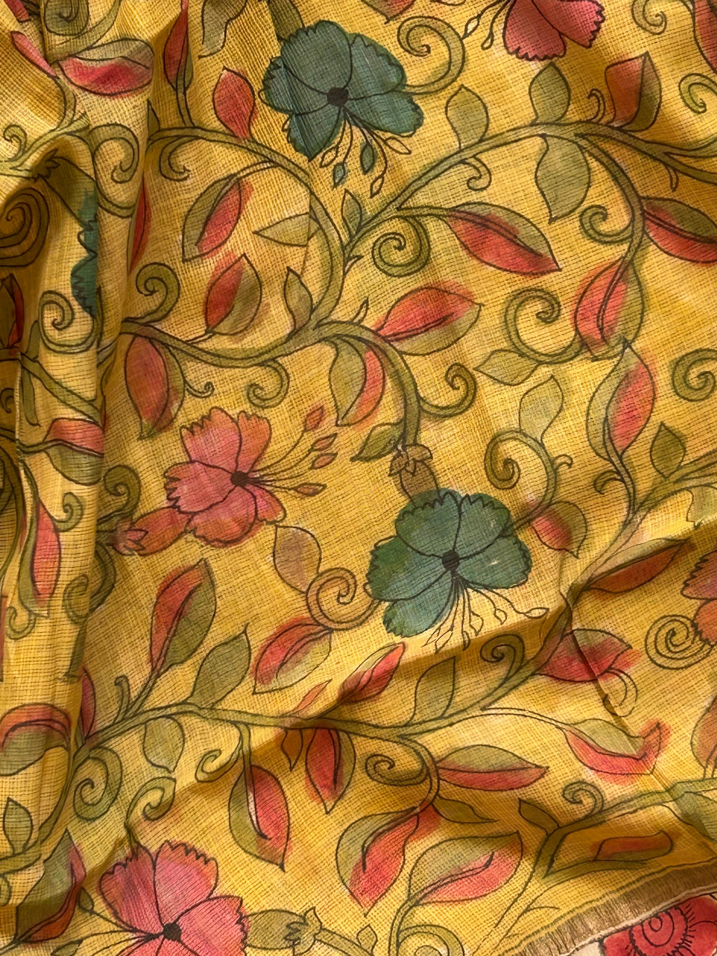 Duaa - Handwoven Handpainted Kalamkari Set