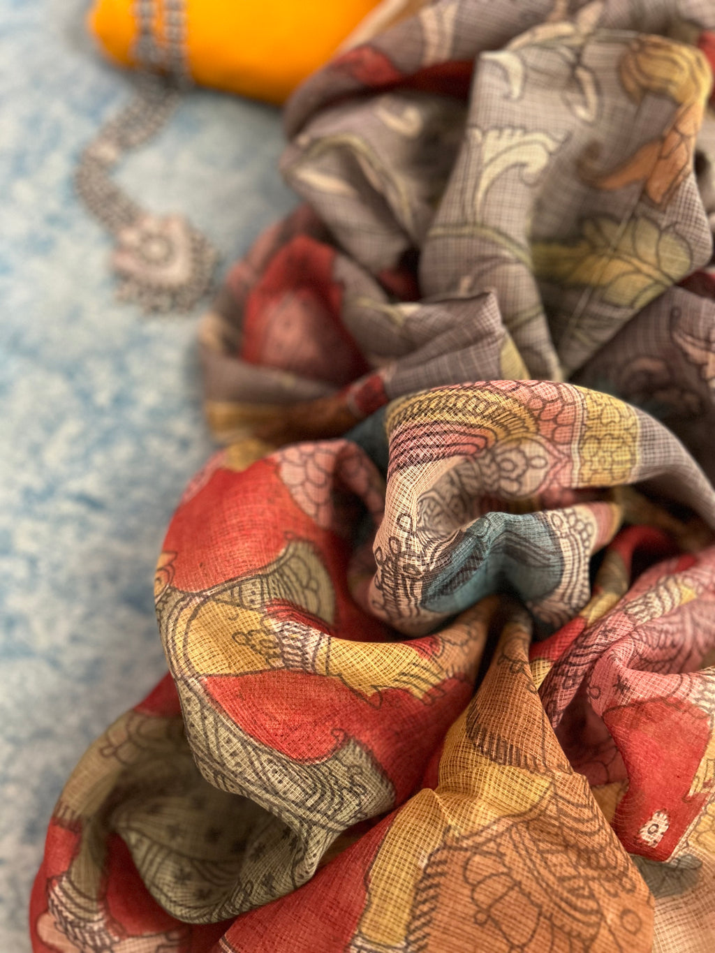 Handwoven Handcrafted Kalamkari Set