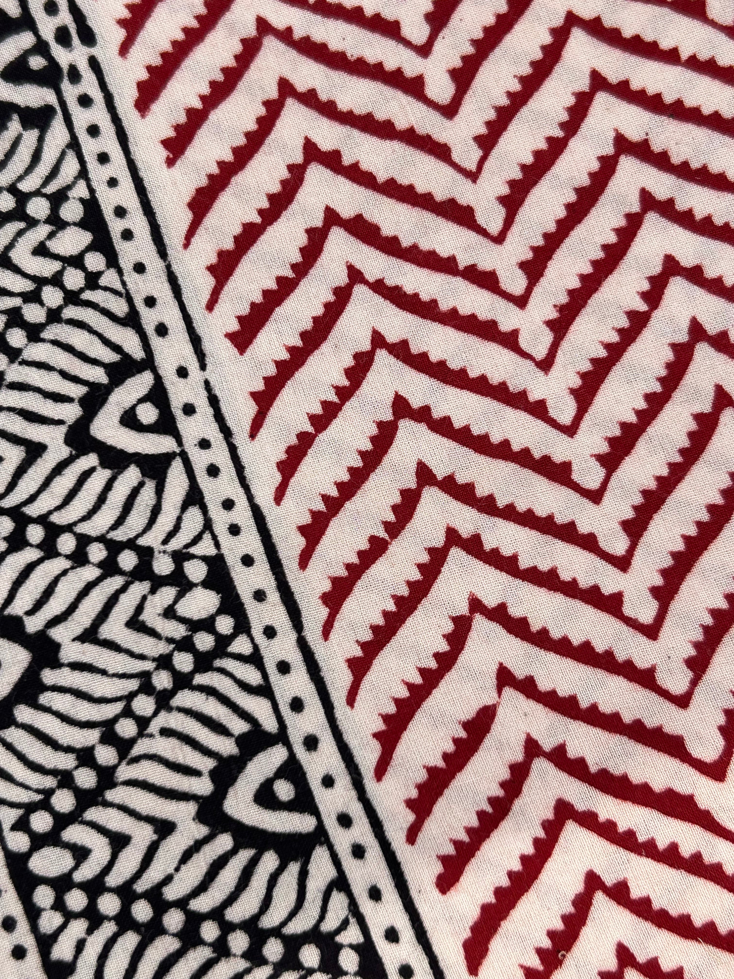 Natural Dyed Bagh Block Print Cotton Suit
