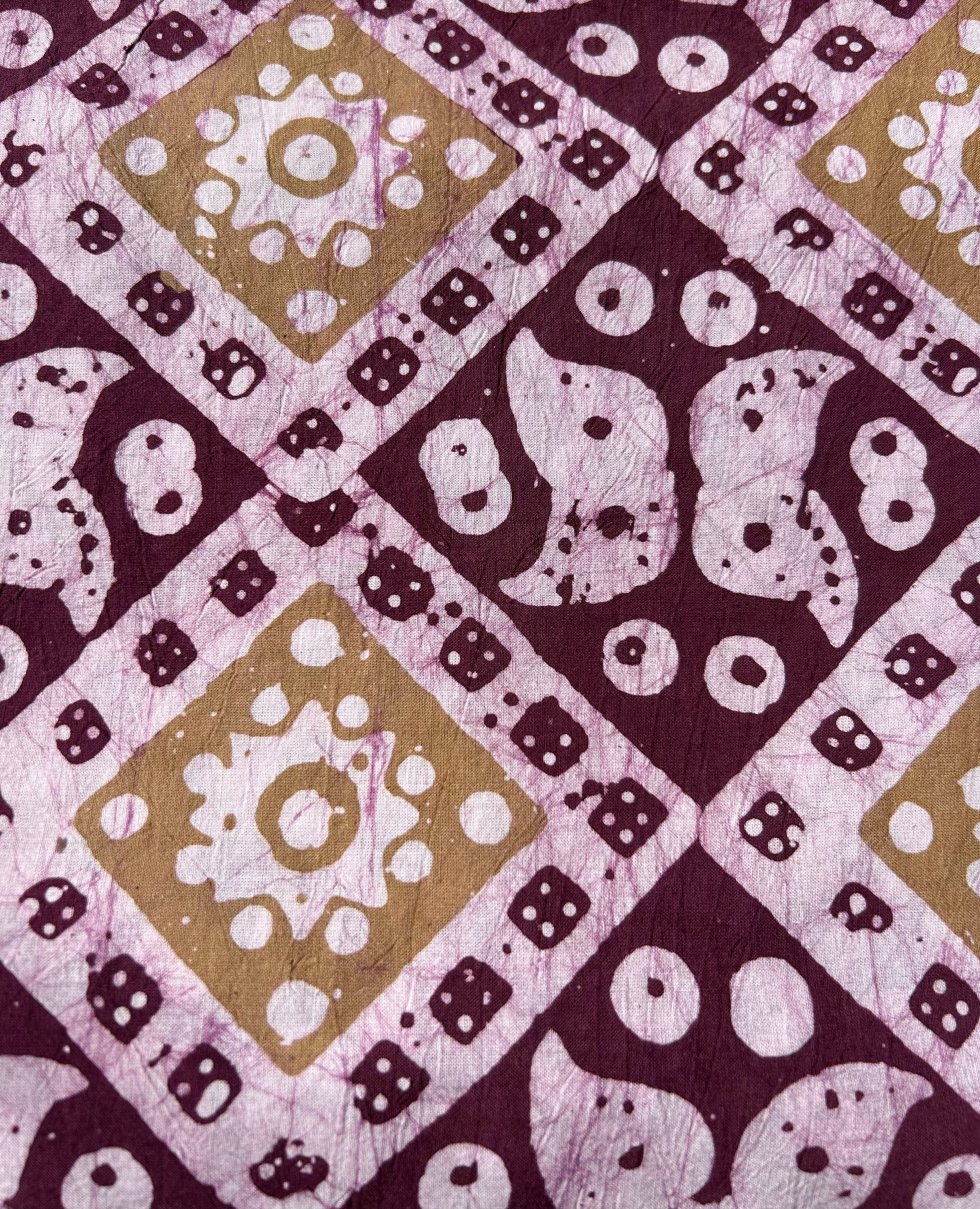 Handblock Batik Cotton Suit