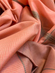 Handwoven Maheshwari Kurta Dupatta Set - Blushing Peach