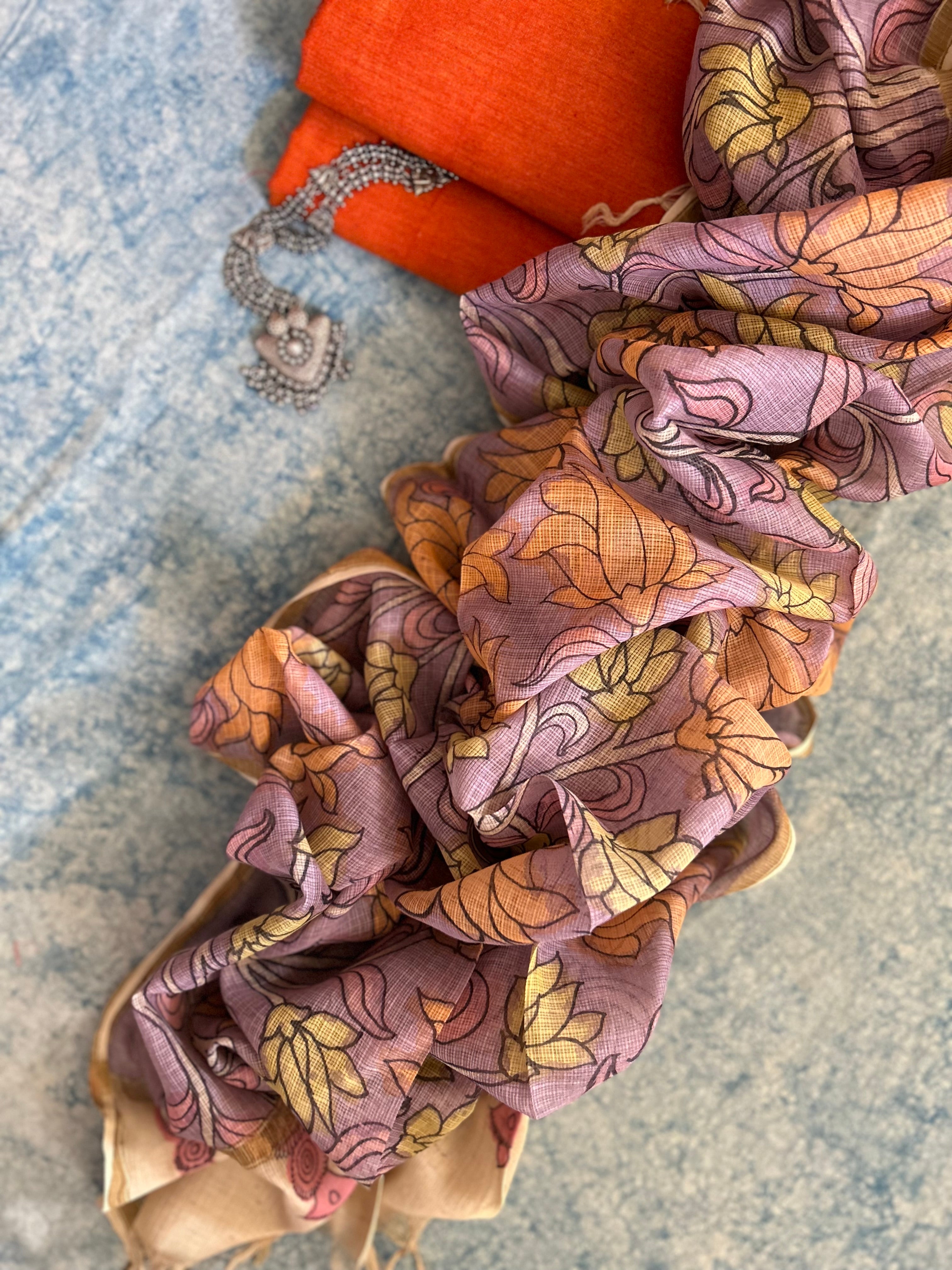 Handwoven Handcrafted Kalamkari Set