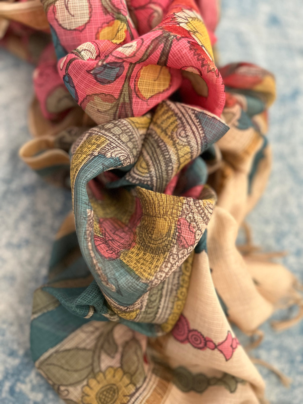 Handwoven Handcrafted Kalamkari Set