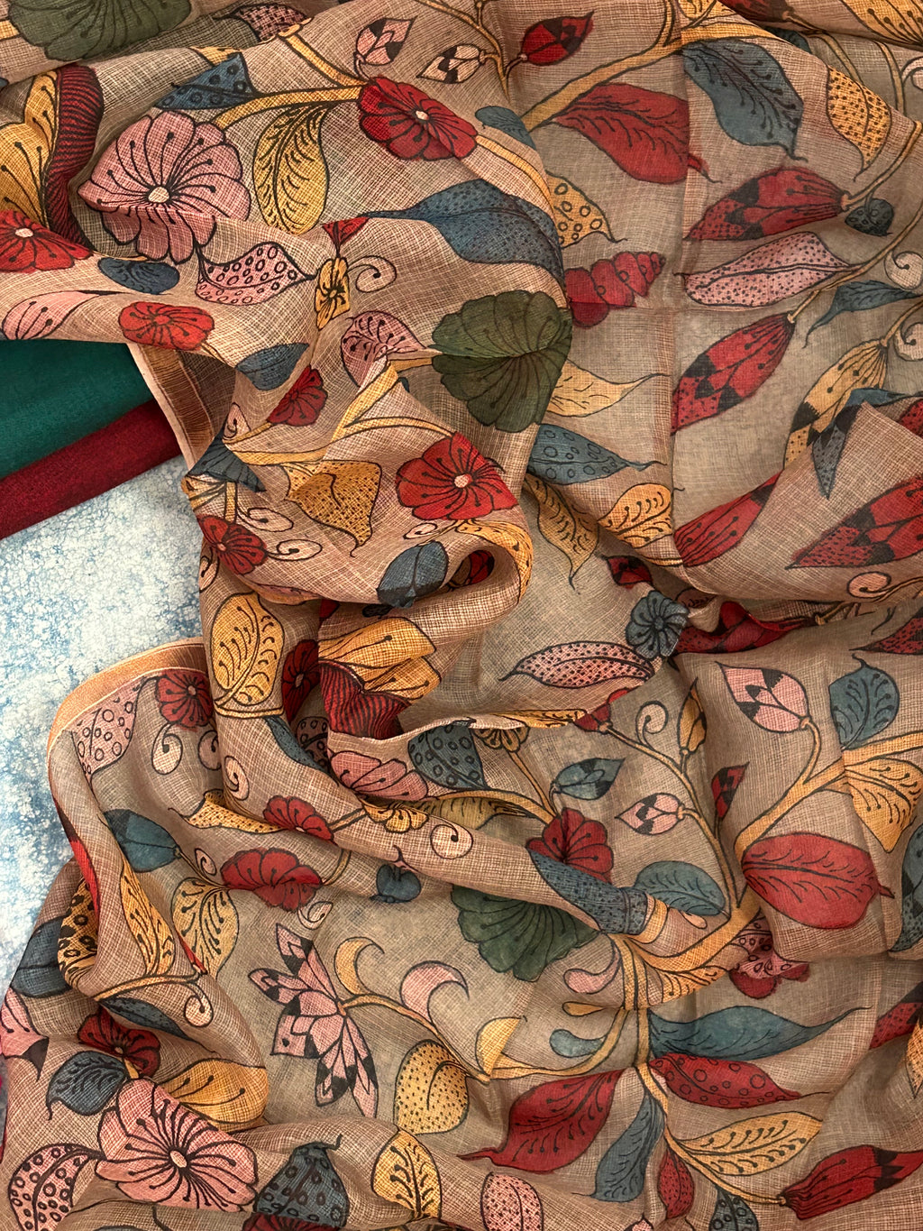 Handwoven Handcrafted Kalamkari Set