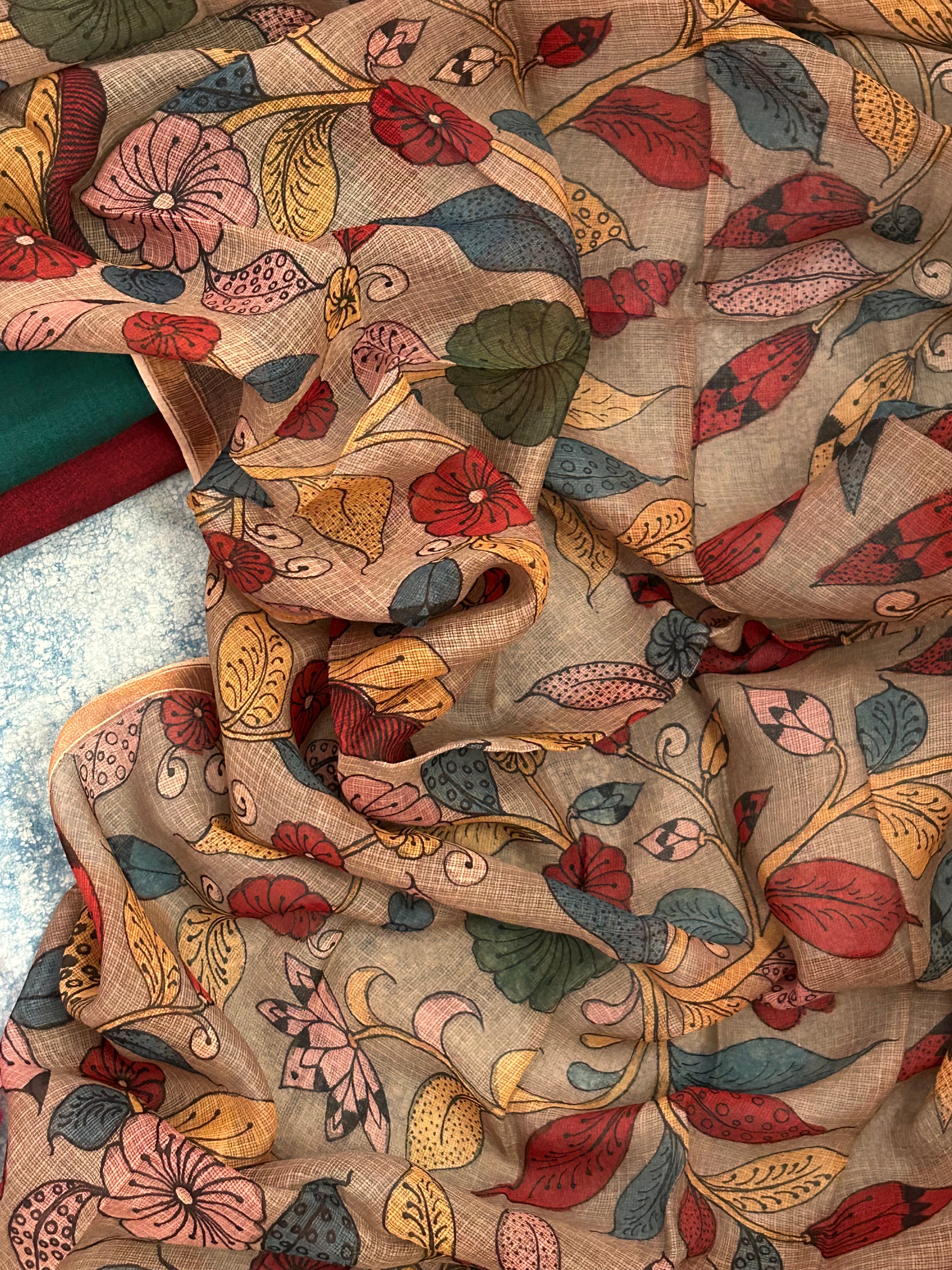 Handwoven Handcrafted Kalamkari Set