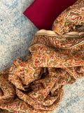 Handwoven Handcrafted Ikath Kalamkari Kurta Dupatta Set
