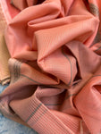 Handwoven Maheshwari Kurta Dupatta Set - Blushing Peach