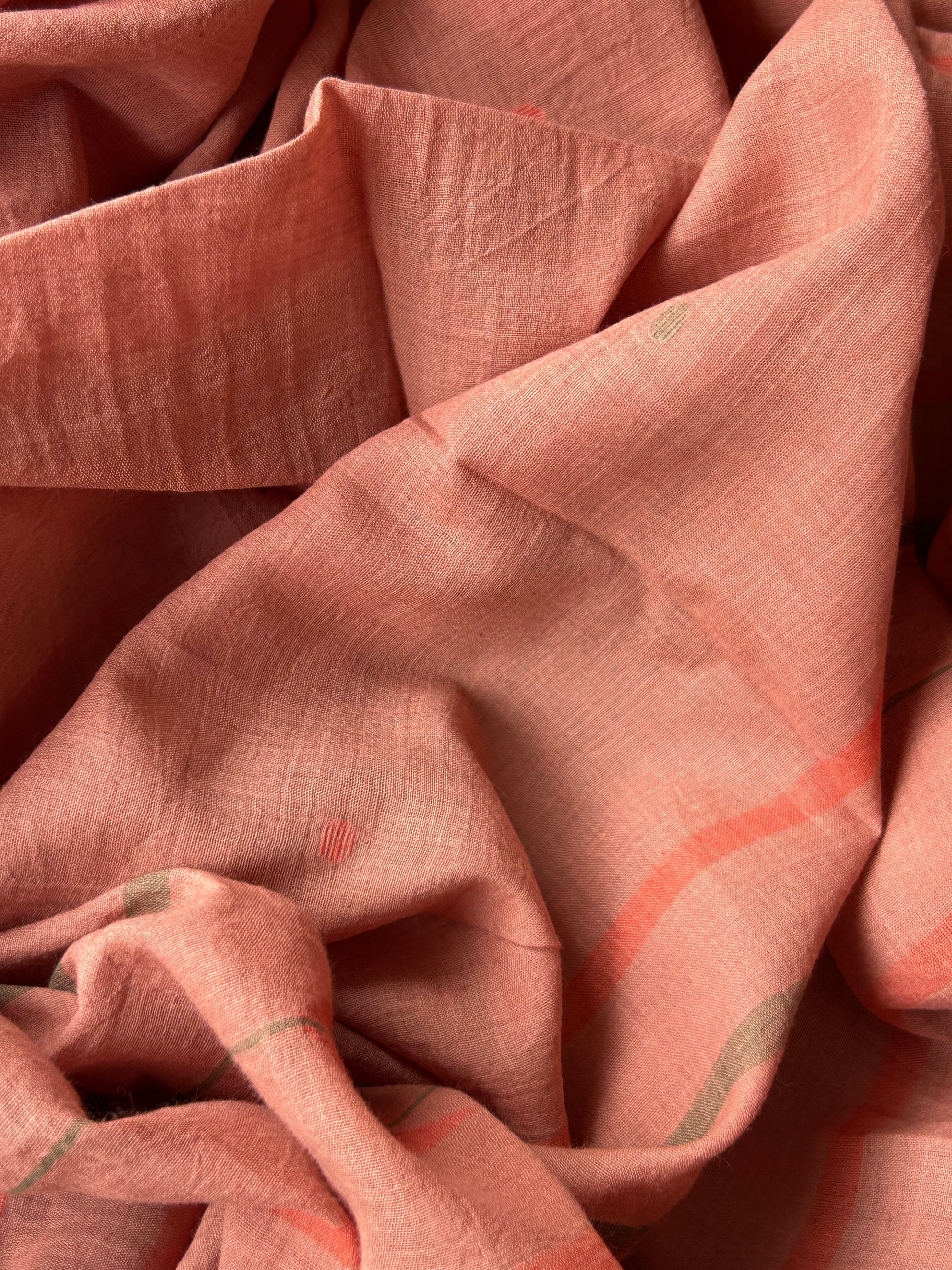 Rimjhim - Handwoven Bengal Jamdani Kurta Dupatta set