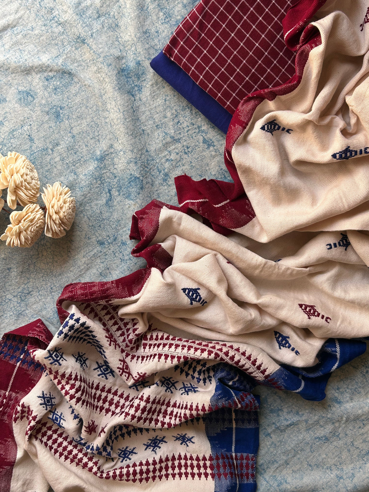 Trishna - Handspun Handwoven Kotpad Suit Set