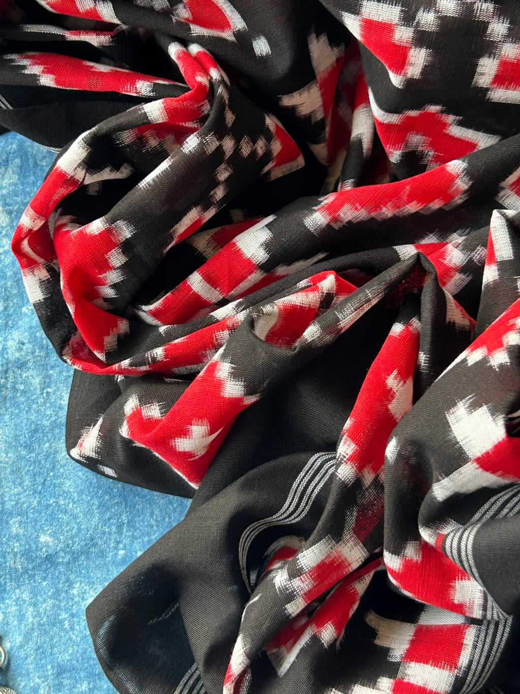 Sandhya - Handwoven Ikath Kurta Dupatta Set