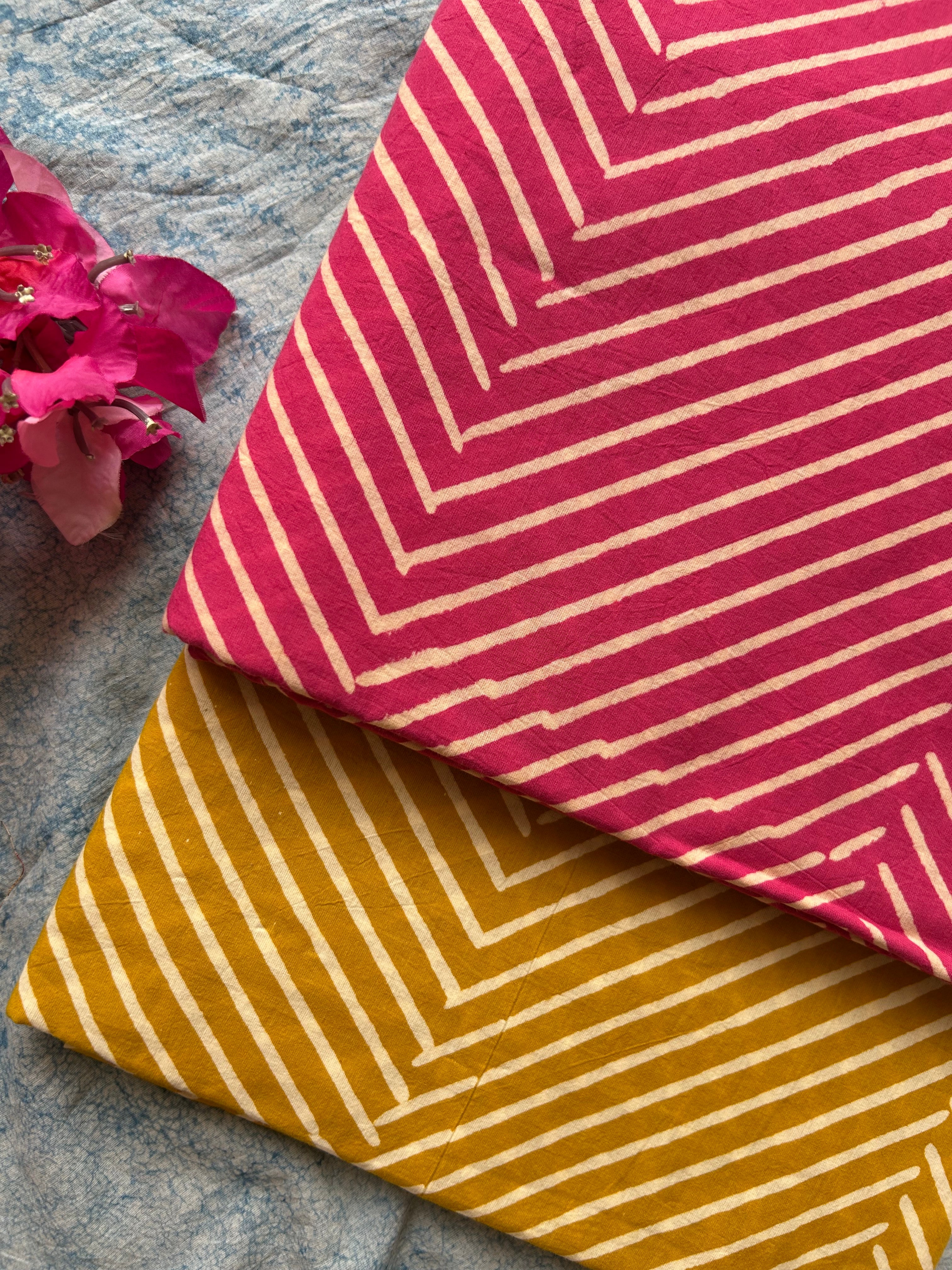 Handcrafted Cotton Chanderi Dupatta Suit