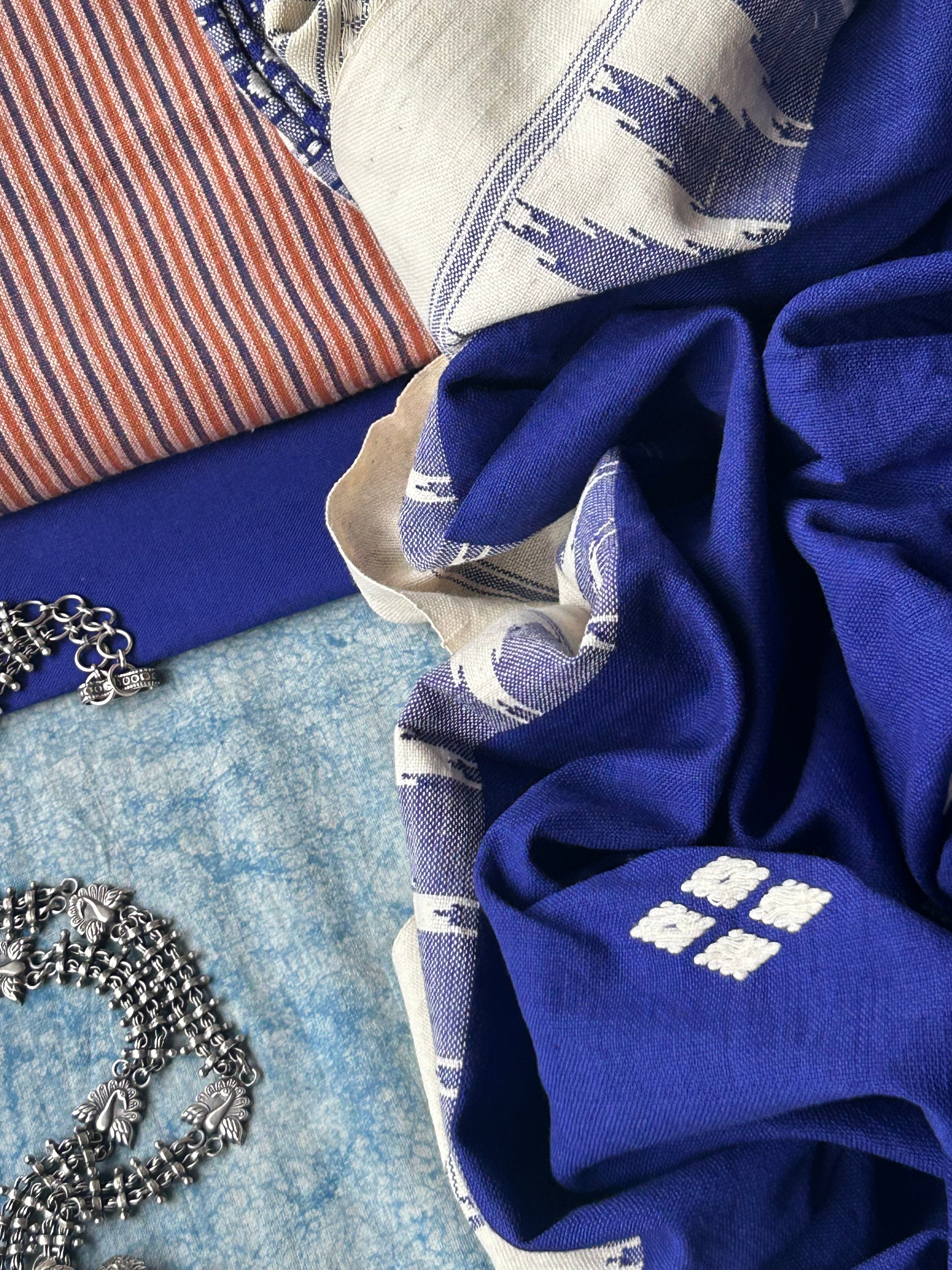 Saavan - Handspun Handwoven Kotpad Suit Set