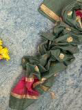 Handwoven Chanderi Kurta Dupatta Set