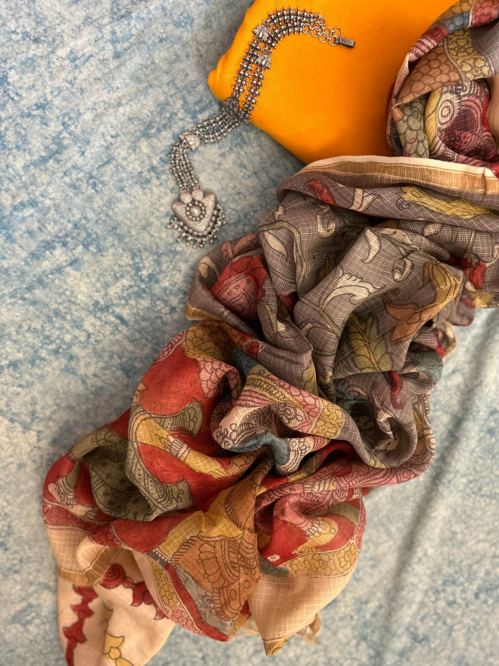 Handwoven Handcrafted Kalamkari Set