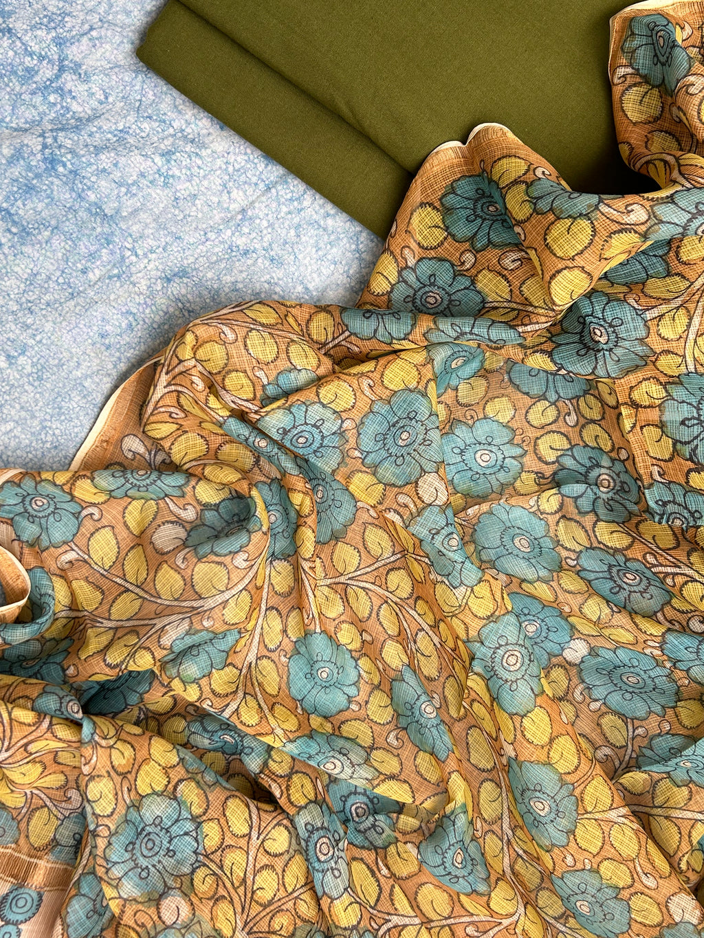Handwoven Handcrafted Kalamkari Set