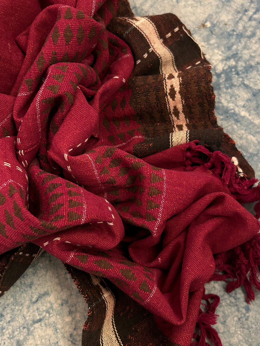 Handspun Handwoven Kotpad Kurta Dupatta Set