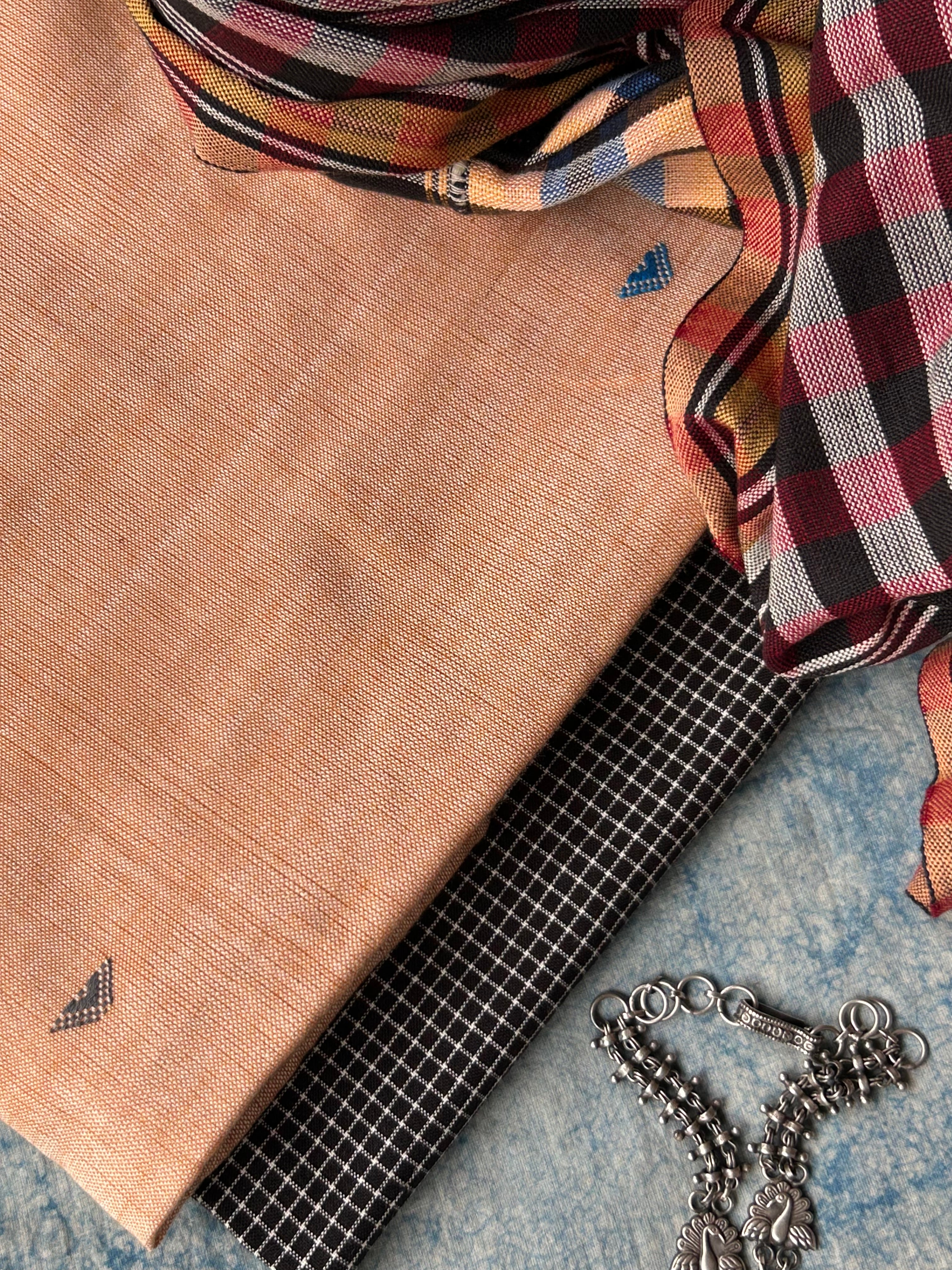 Mrittika - Handwoven Bhujodi and Telangana Cotton Set