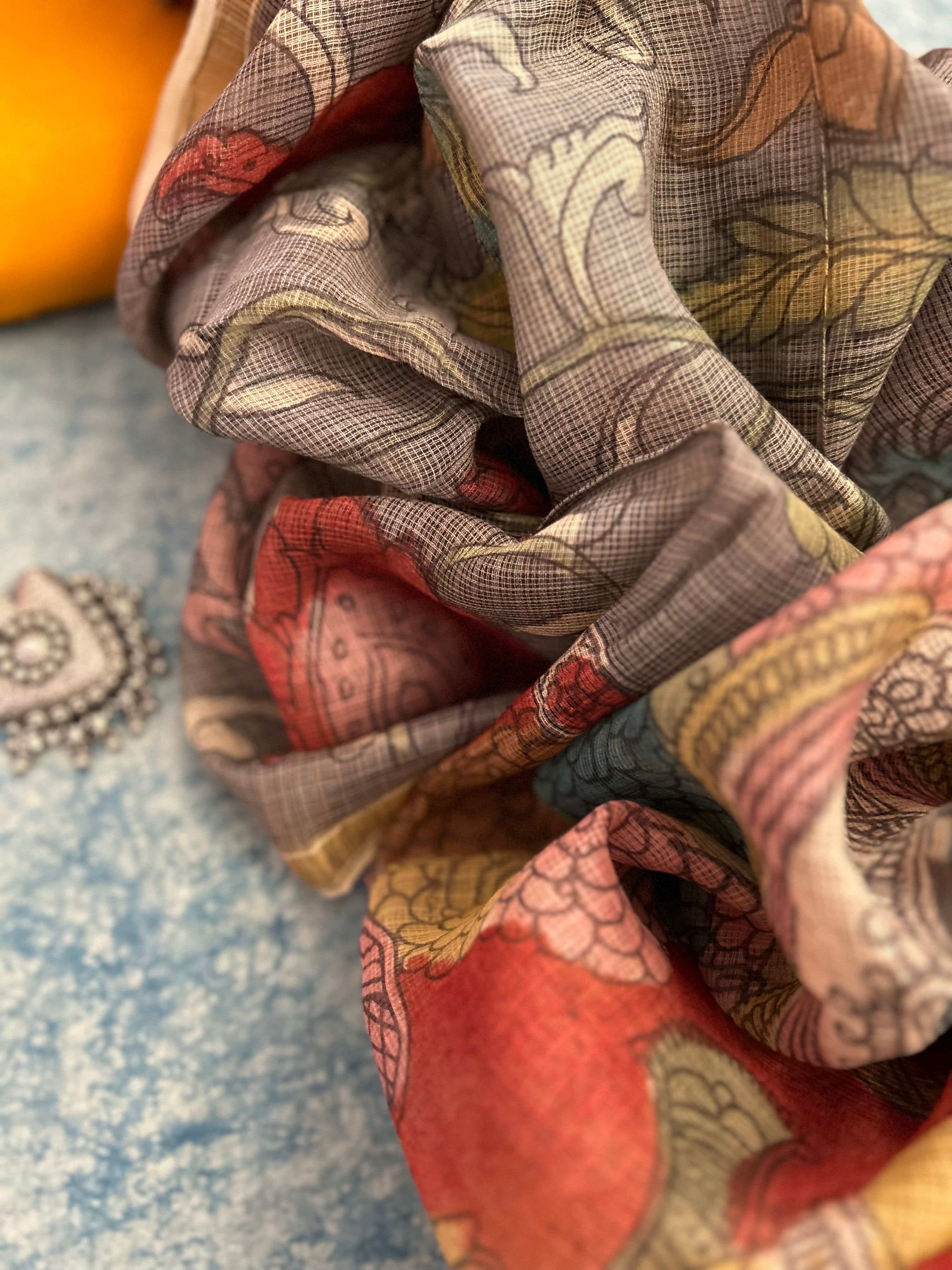 Handwoven Handcrafted Kalamkari Set