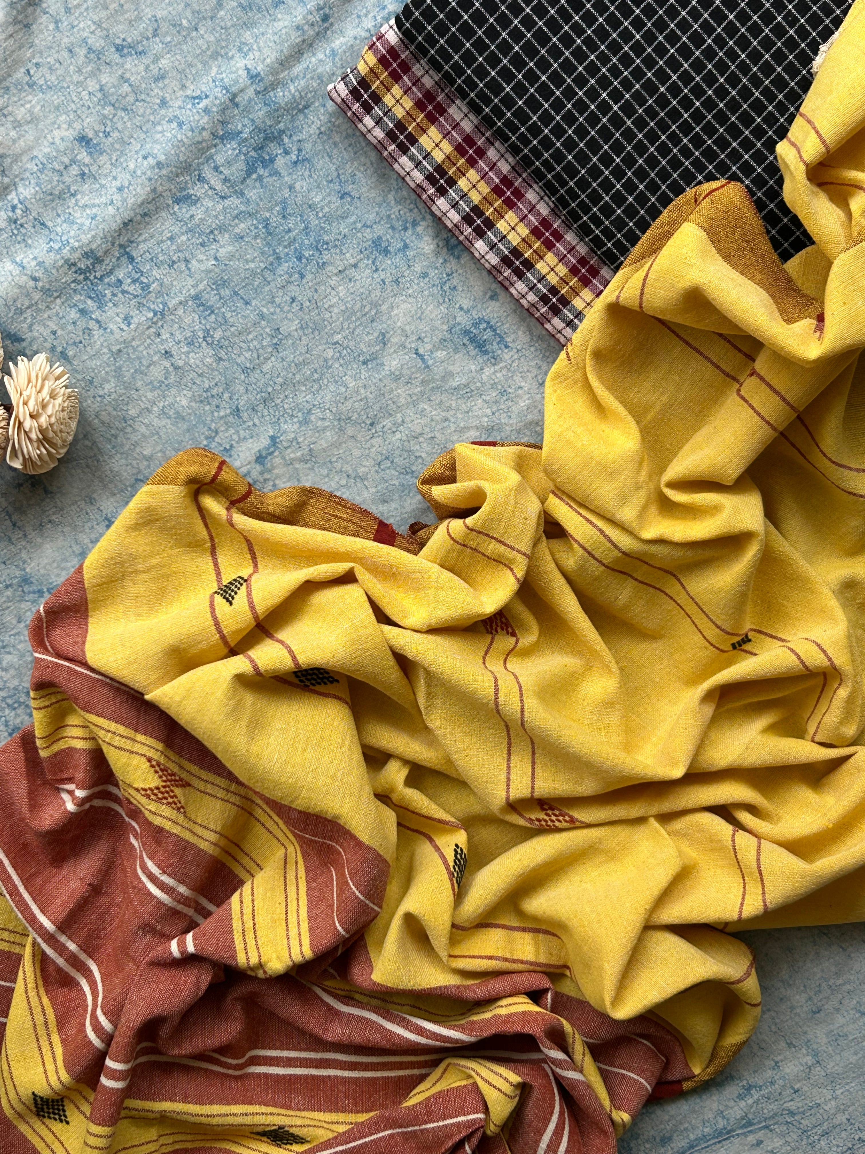 Abhilasha - Handspun Handwoven Kotpad Suit Set