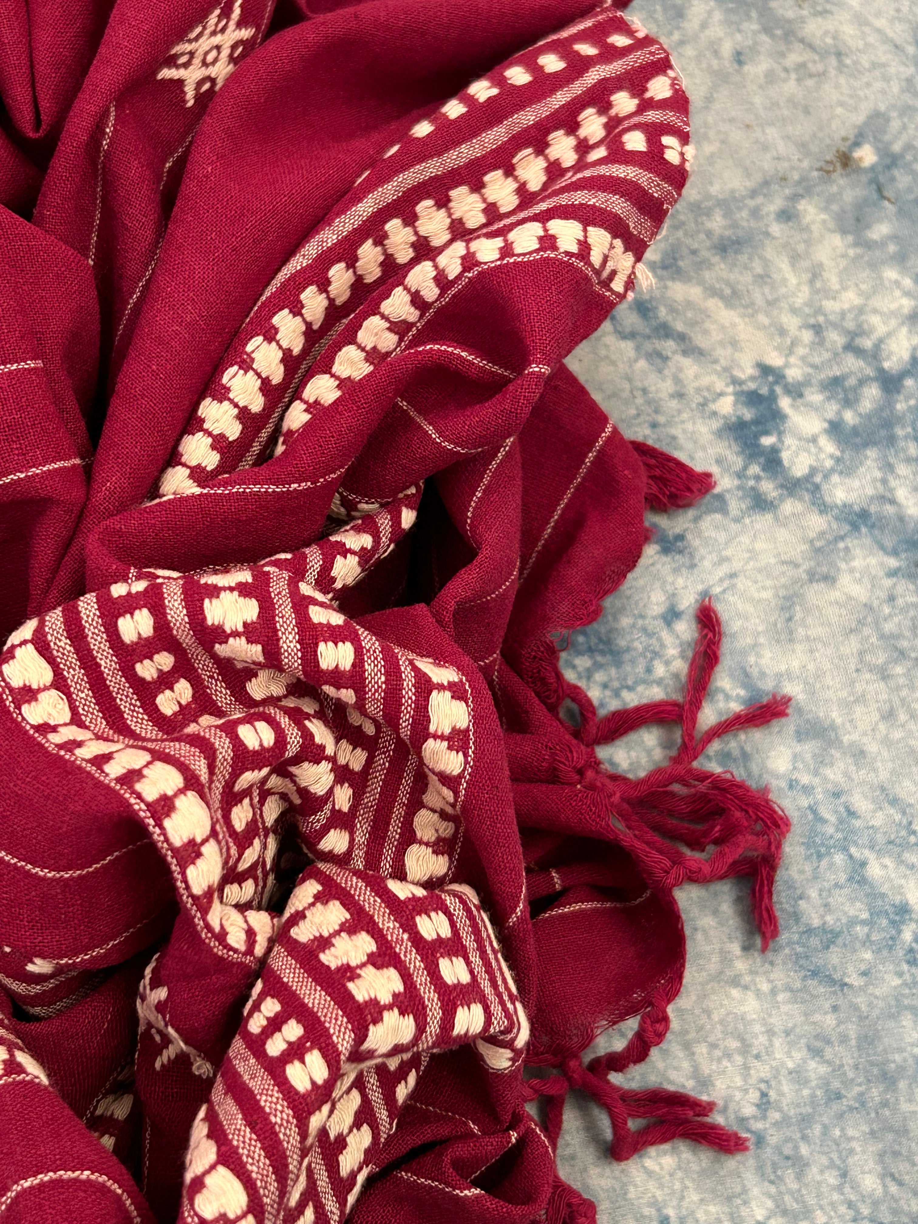 Handspun Handwoven Kotpad Kurta Dupatta Set