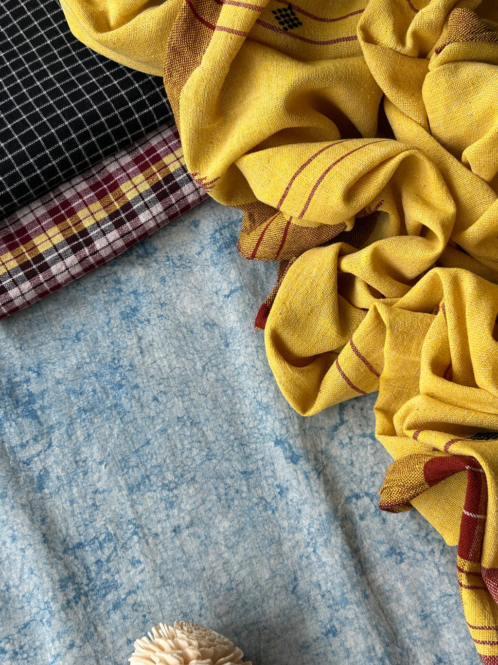 Abhilasha - Handspun Handwoven Kotpad Suit Set