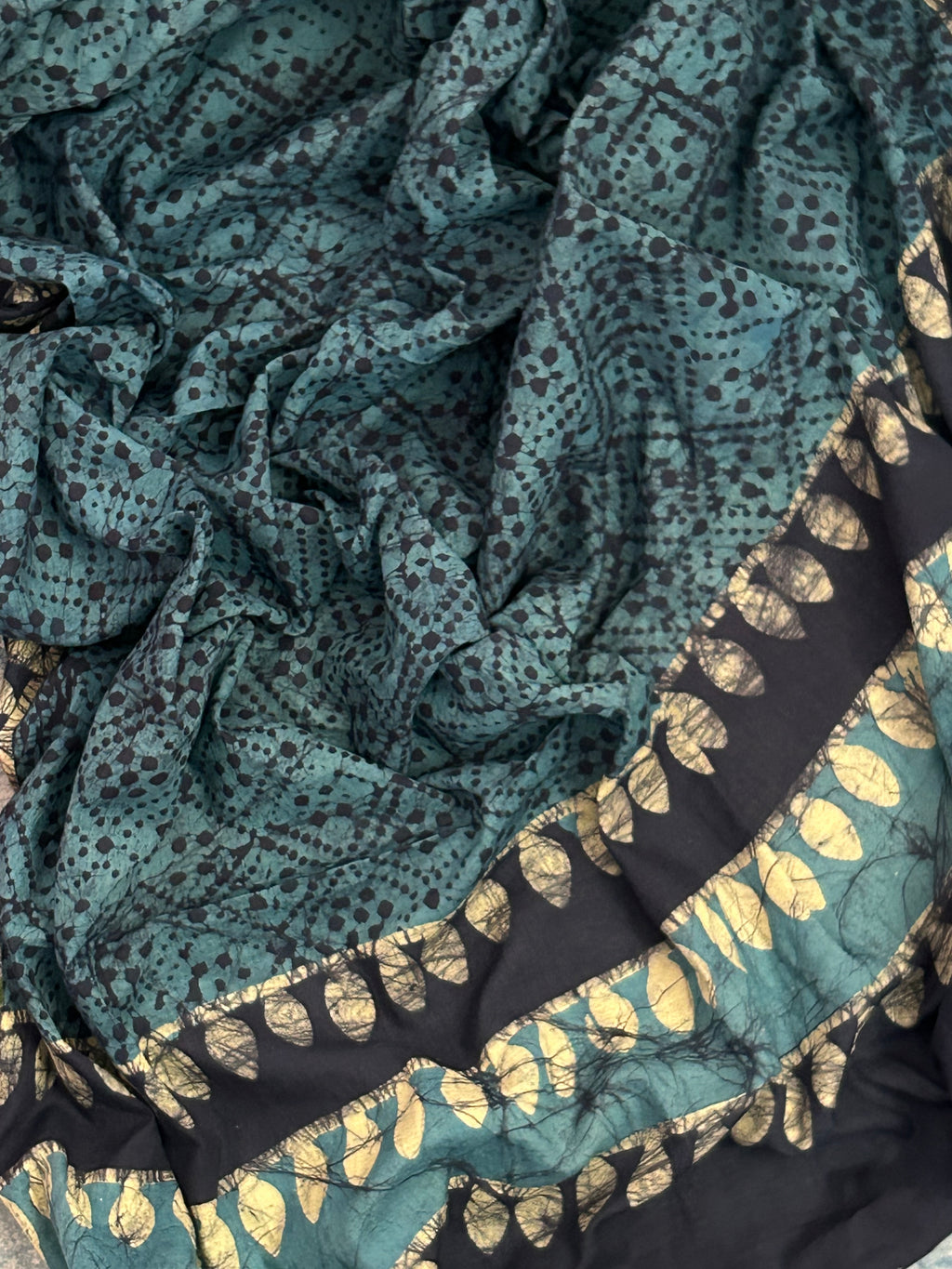 Handblock Batik Cotton Suit