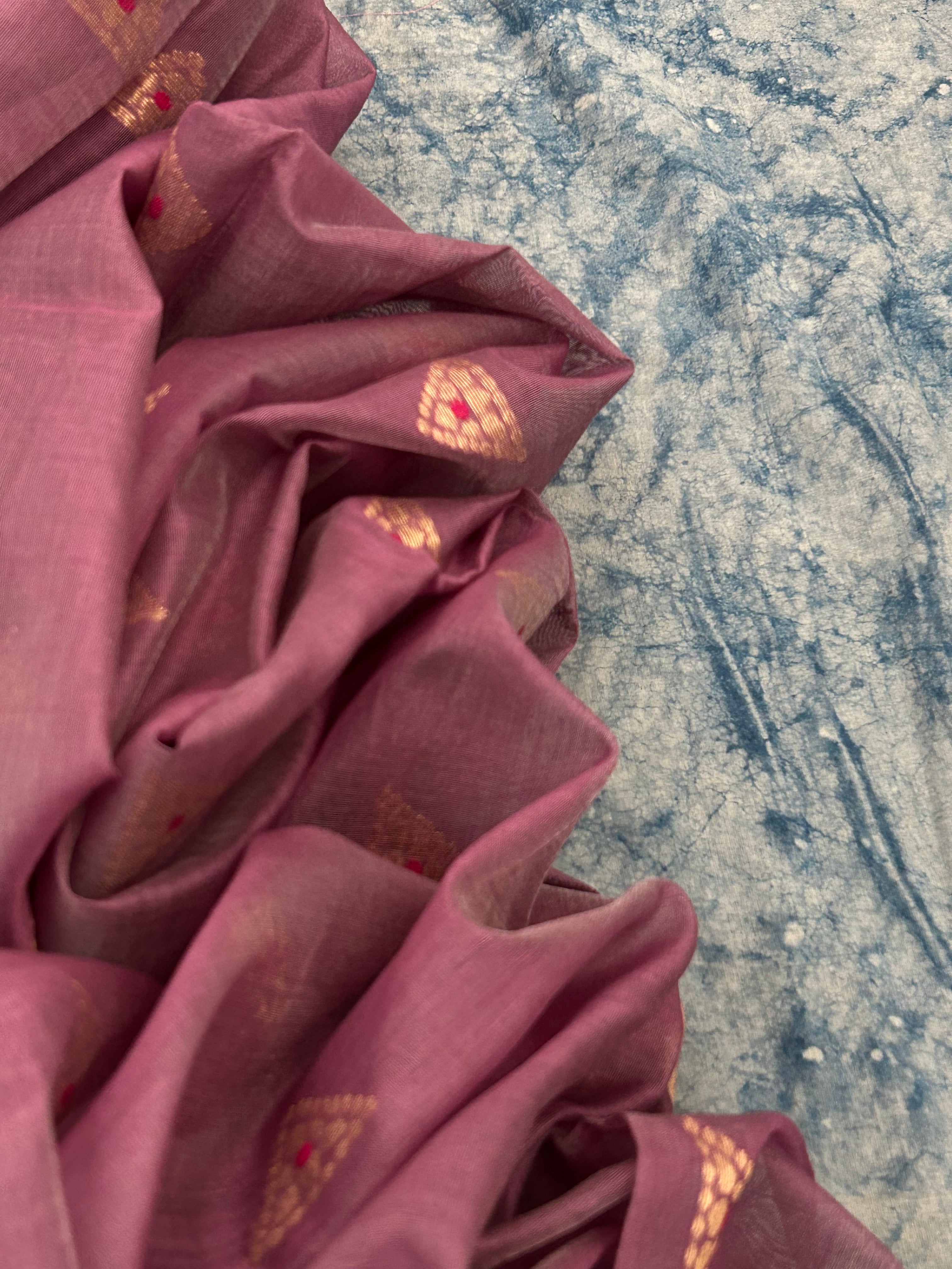 Handwoven Chanderi Kurta Dupatta Set