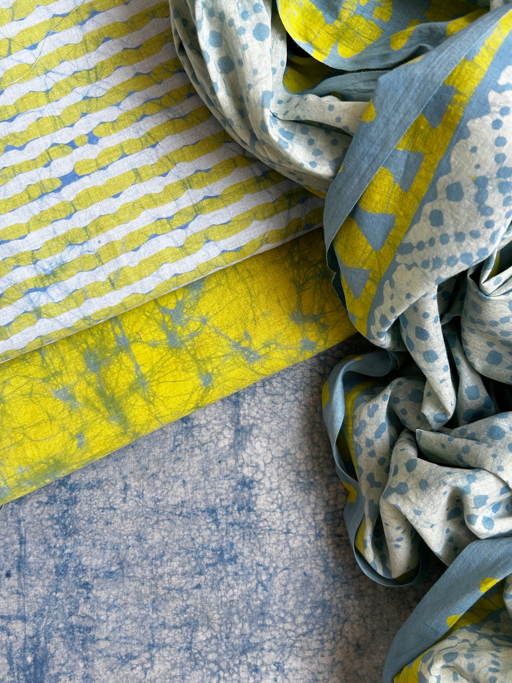 Handblock Batik Cotton Suit