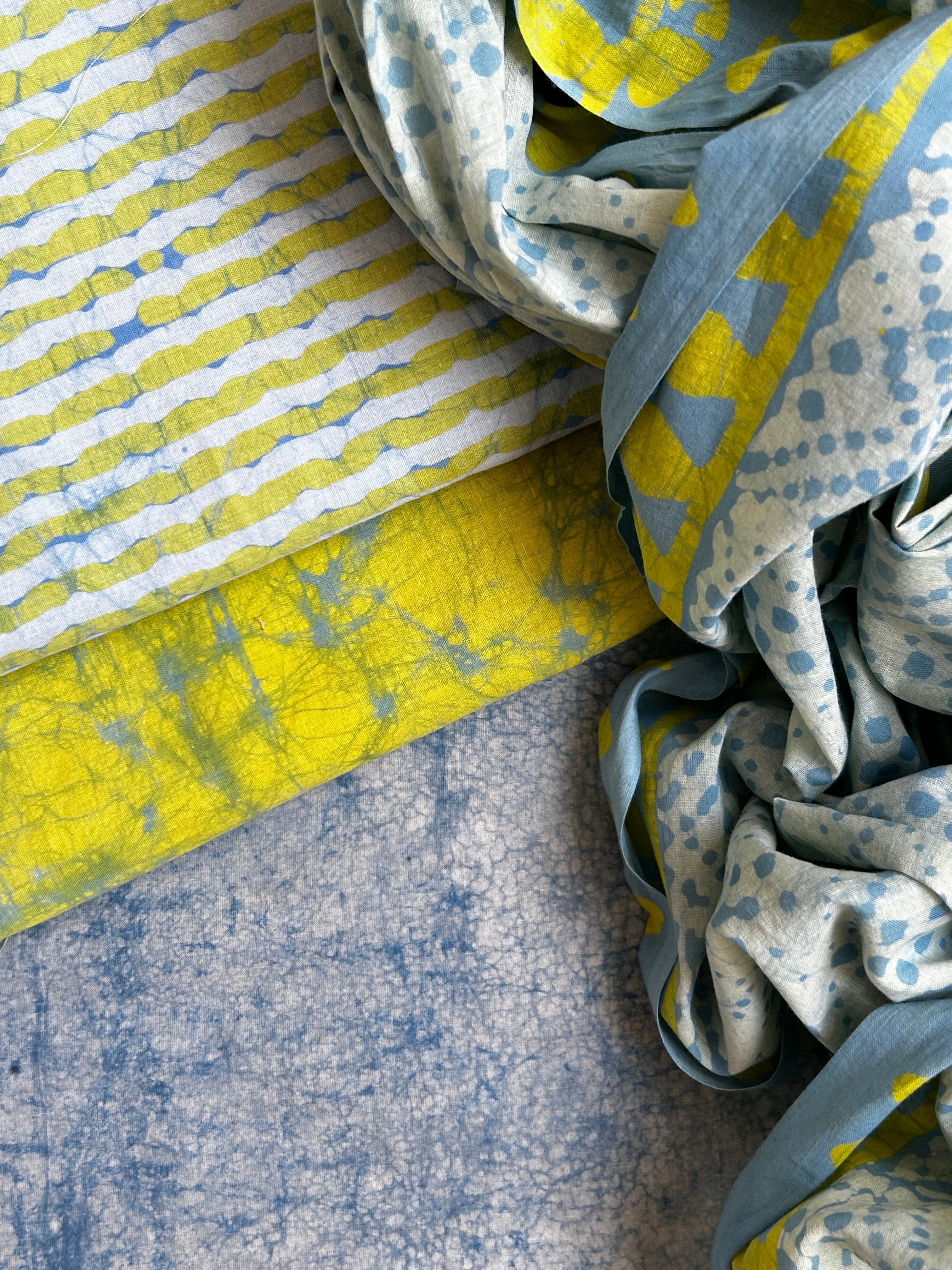 Handblock Batik Cotton Suit