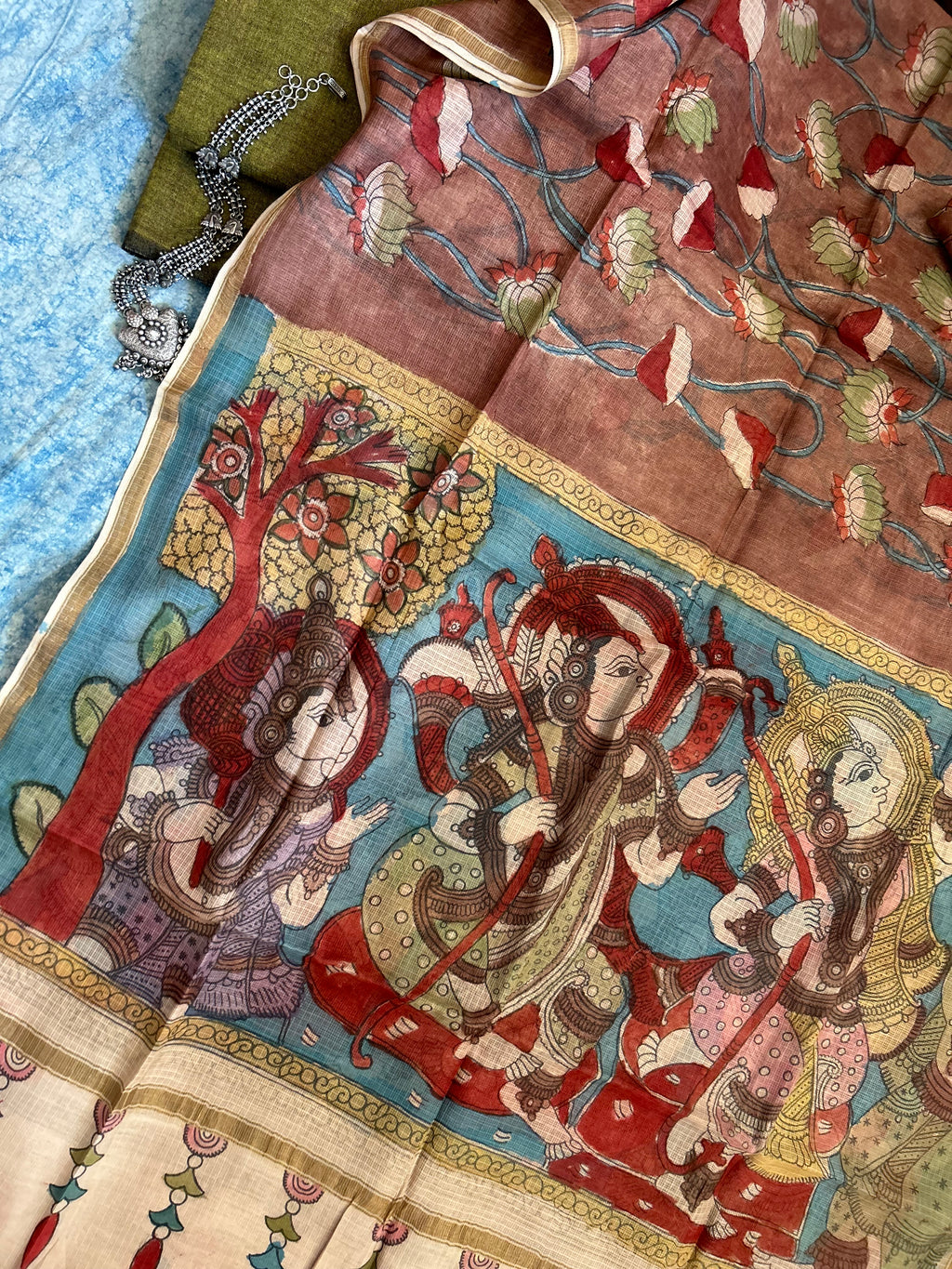Handwoven Handcrafted Kalamkari Set