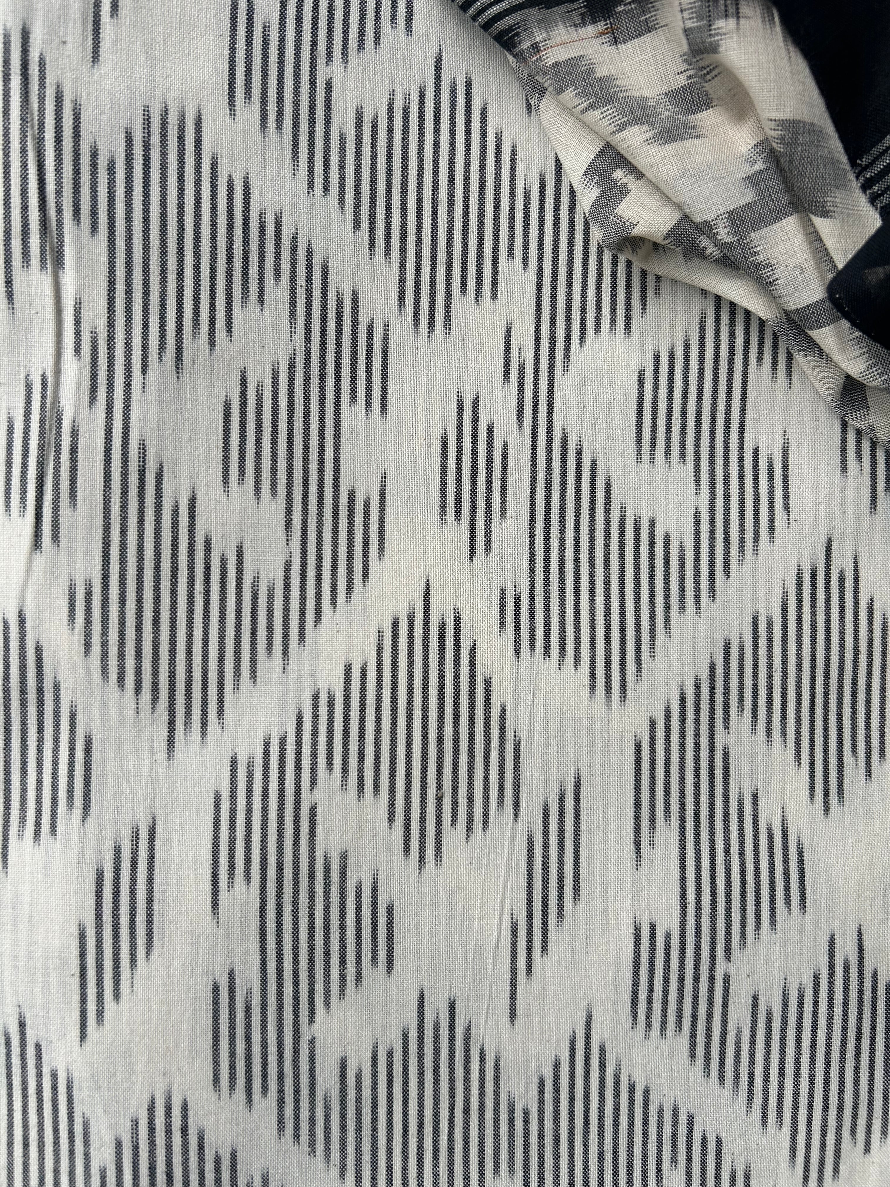 Handwoven Ikat Kurta Dupatta Set
