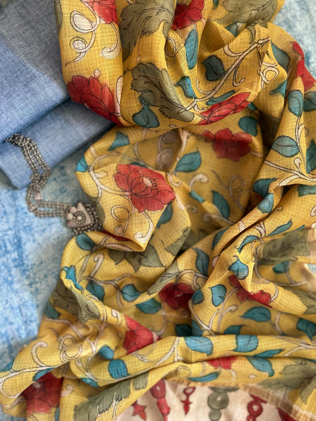 Handwoven Handcrafted Kalamkari Set