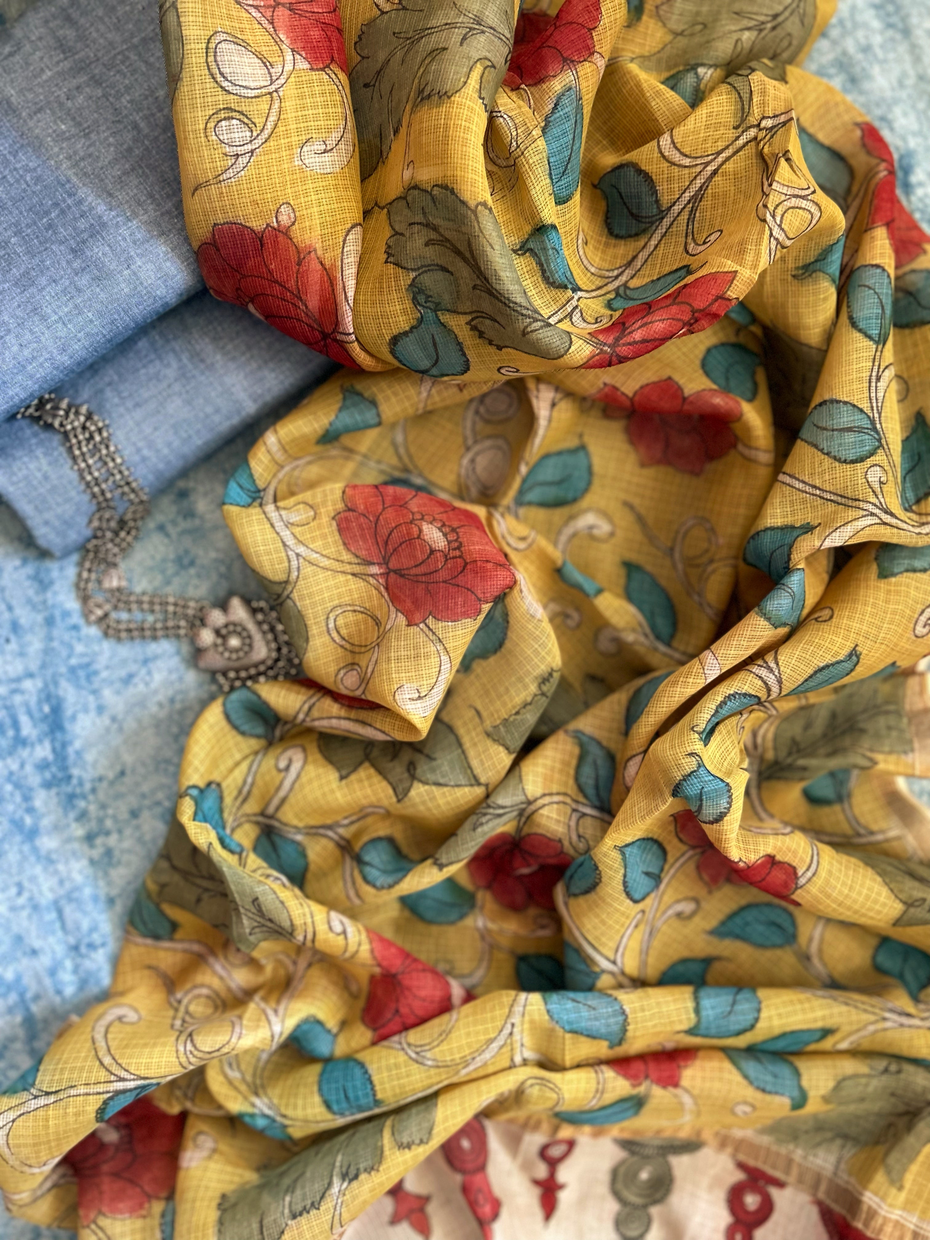 Handwoven Handcrafted Kalamkari Set