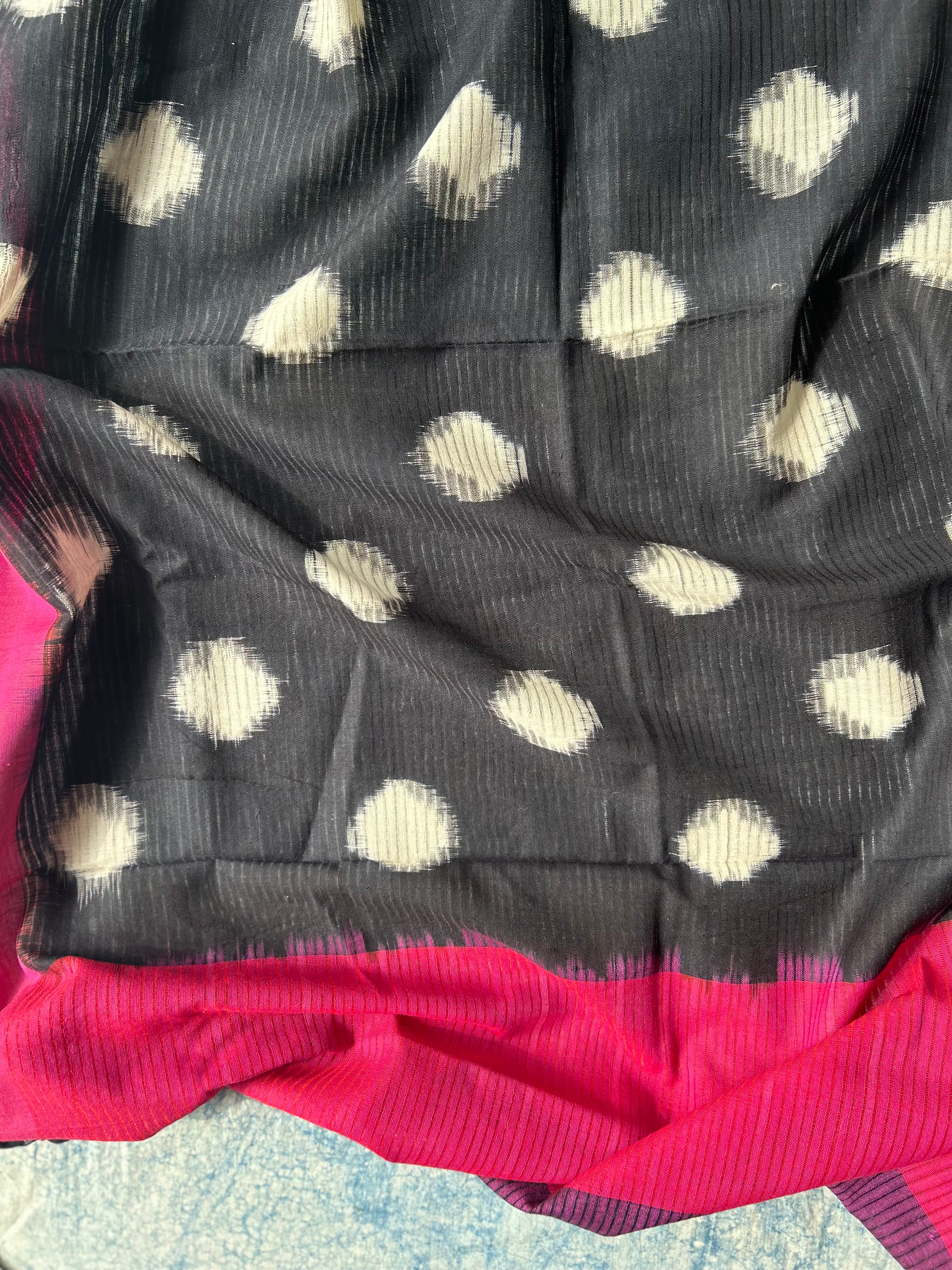 Handwoven Ikat Kurta Dupatta Set