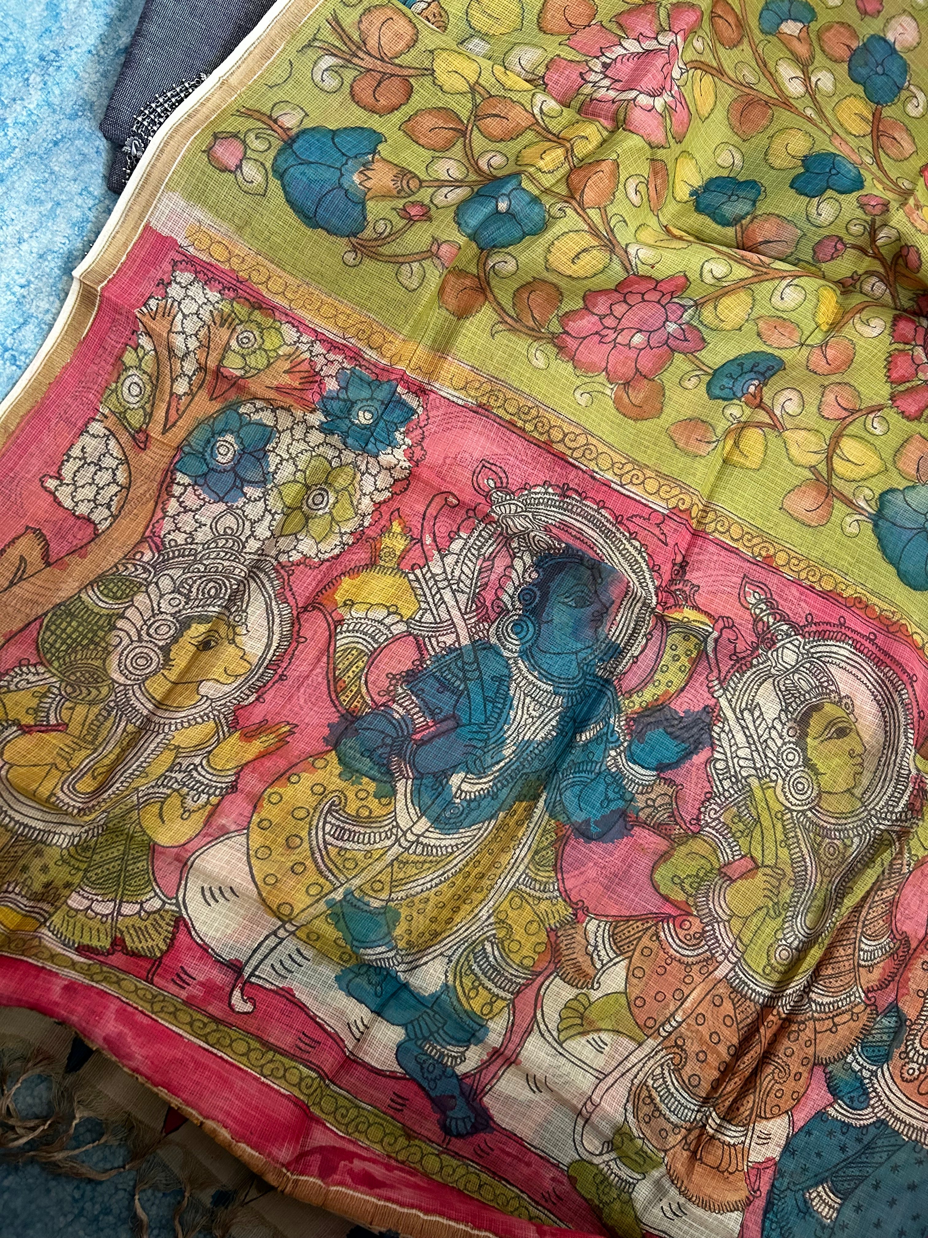 Handwoven Handcrafted Kalamkari Set
