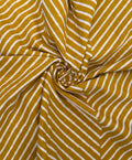 Handblock Printed Azofree dye cotton - Mustard Yellow(1m)