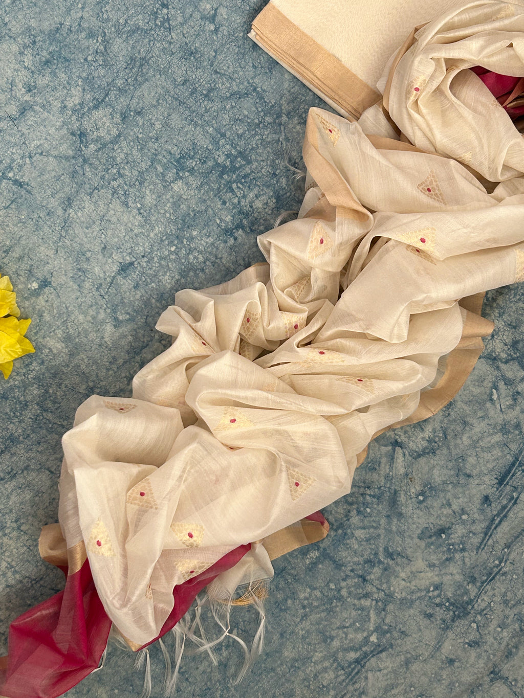 Handwoven Chanderi Kurta Dupatta Set