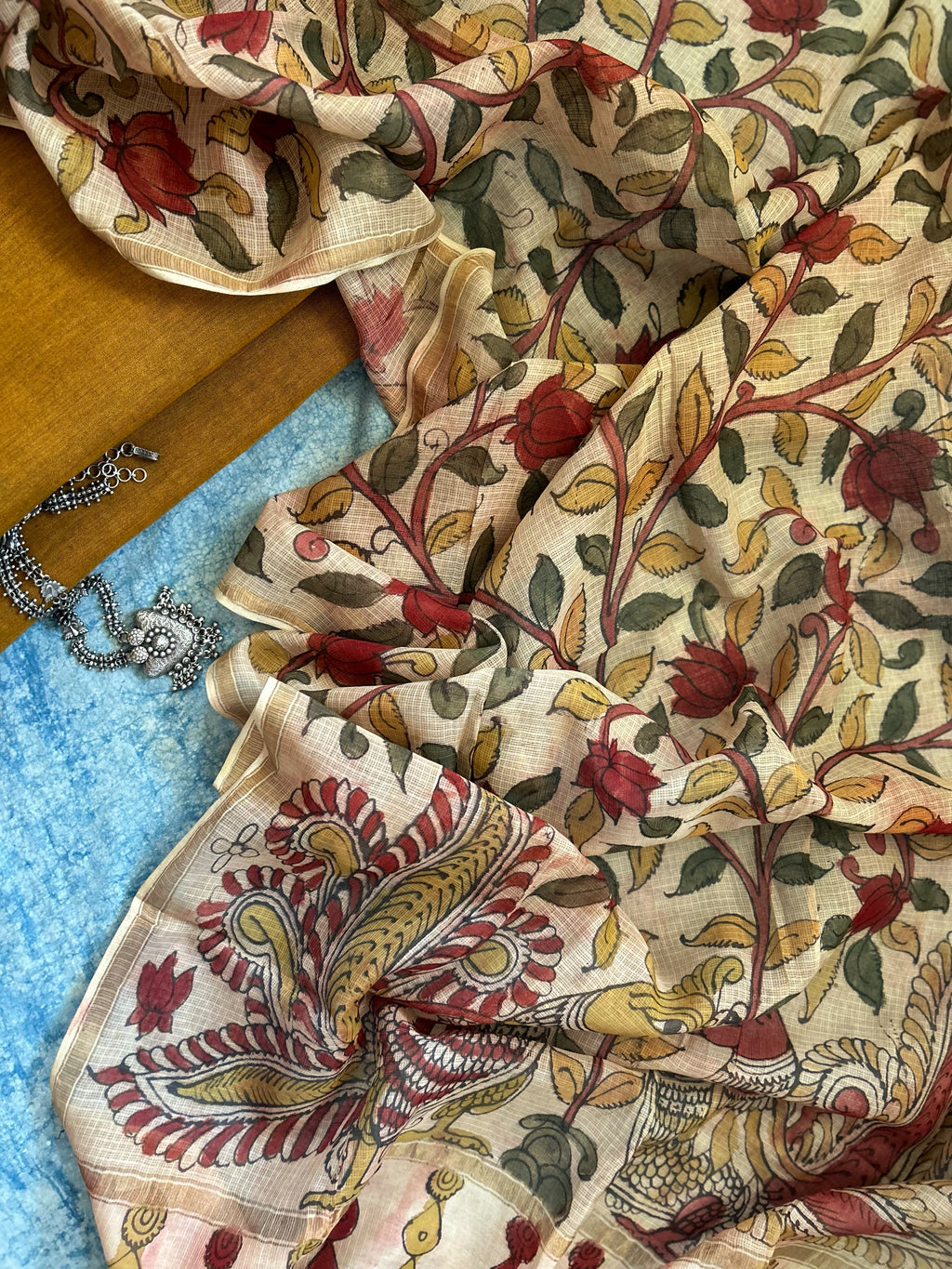 Handwoven Handcrafted Kalamkari Set