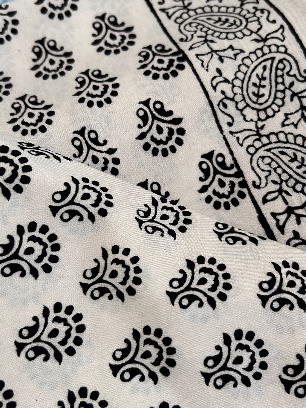 Natural Dyed Bagh Block Print Cotton Suit