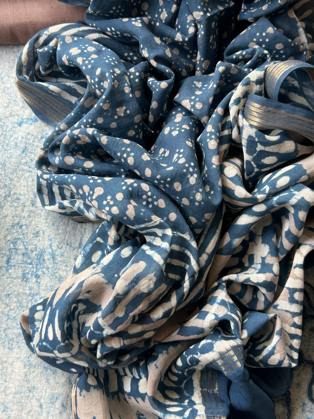 Dhoop Chaon - Handcrafted Cotton Suit Set