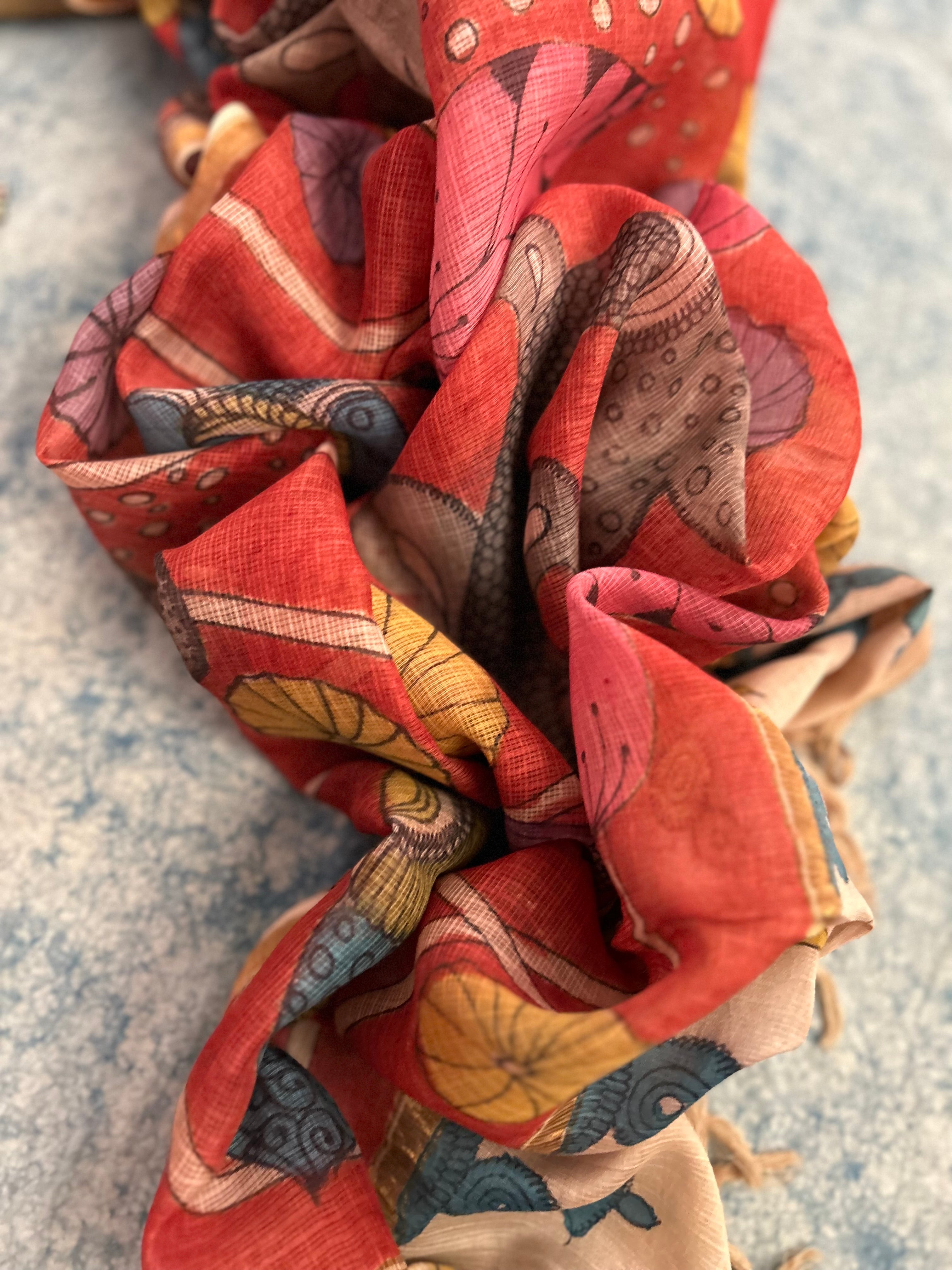 Handwoven Handcrafted Kalamkari Set