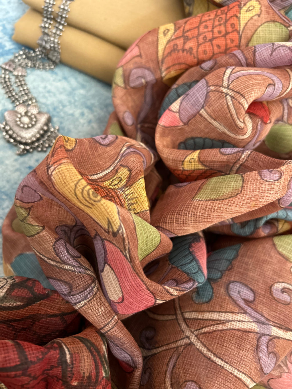 Handwoven Handcrafted Kalamkari Set