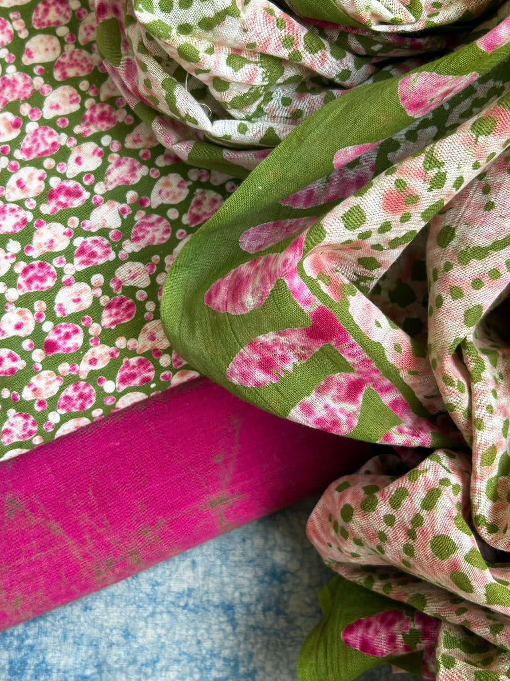 Handblock Batik Cotton Suit